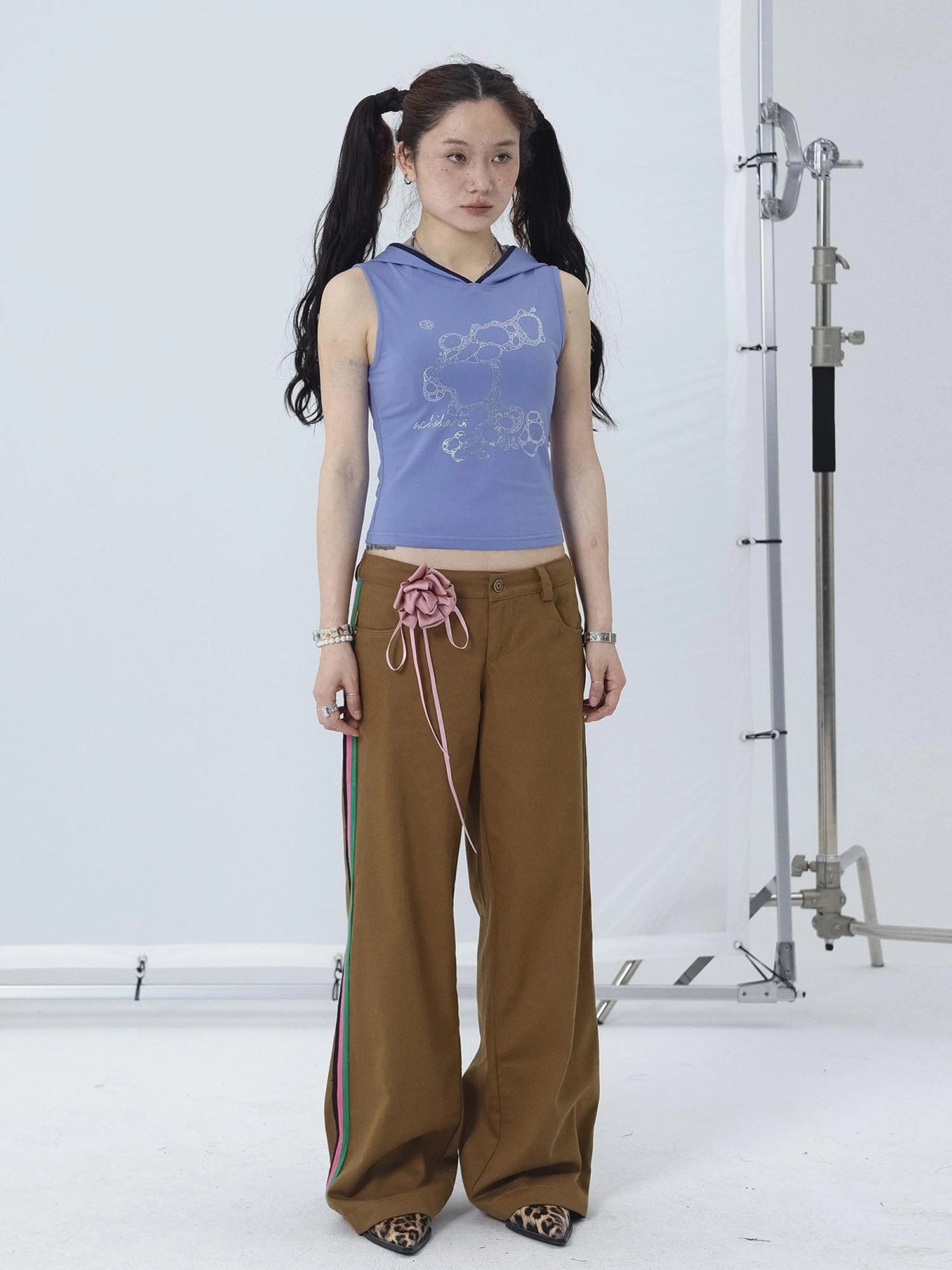 Missy Hilton Relaxed Wide Leg Trousers
