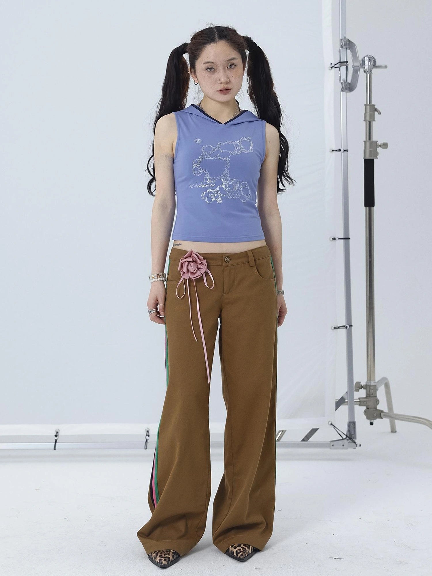 Missy Hilton Relaxed Wide Leg Trousers