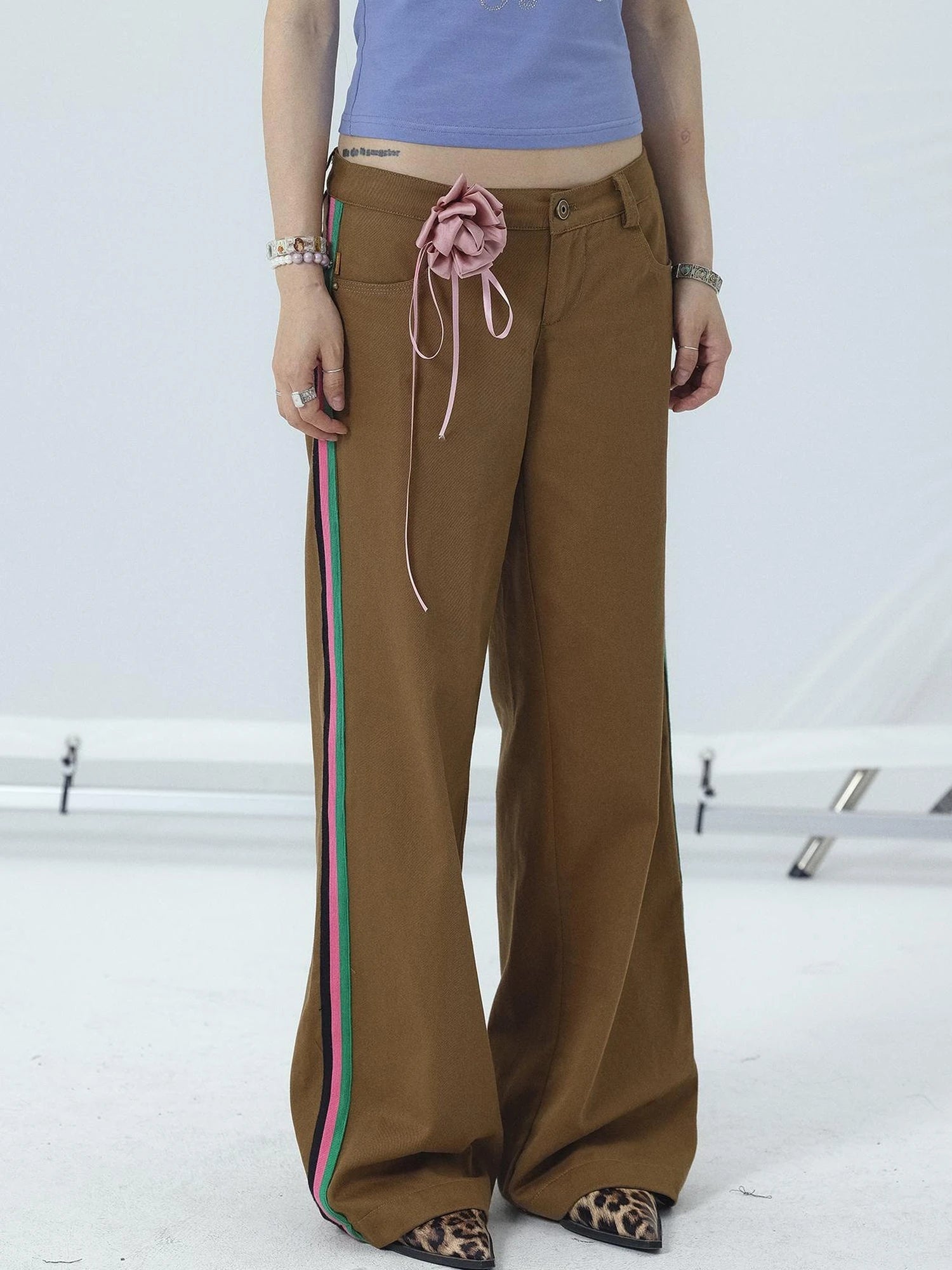 Missy Hilton Relaxed Wide Leg Trousers