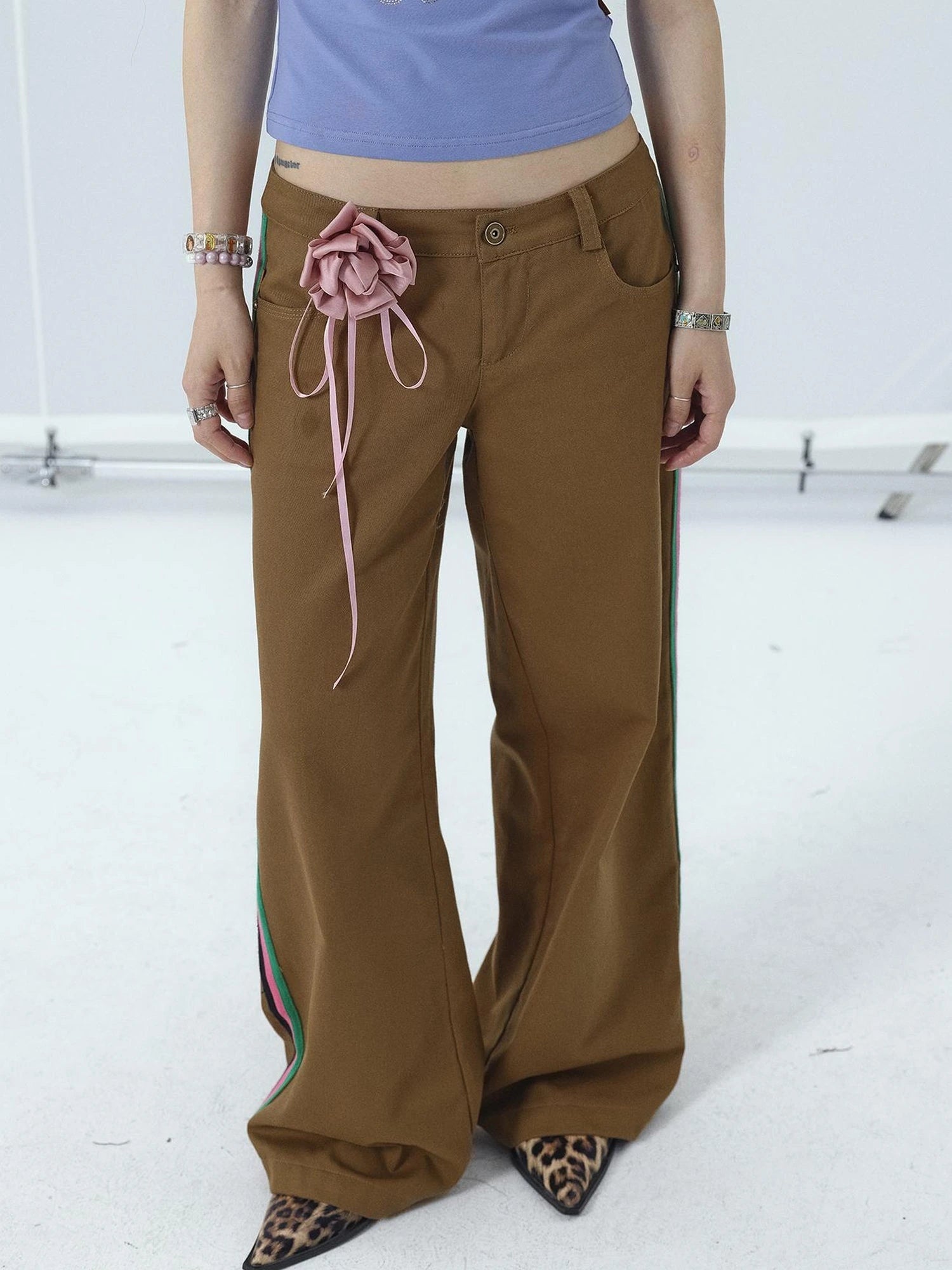 Missy Hilton Relaxed Wide Leg Trousers