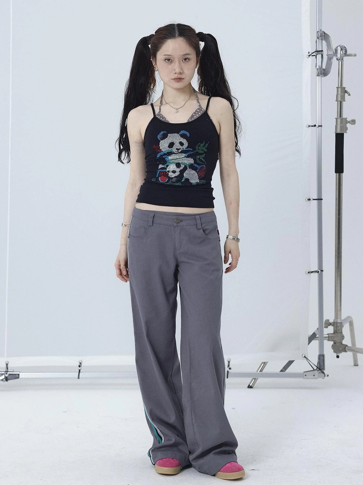 Missy Hilton Relaxed Wide Leg Trousers