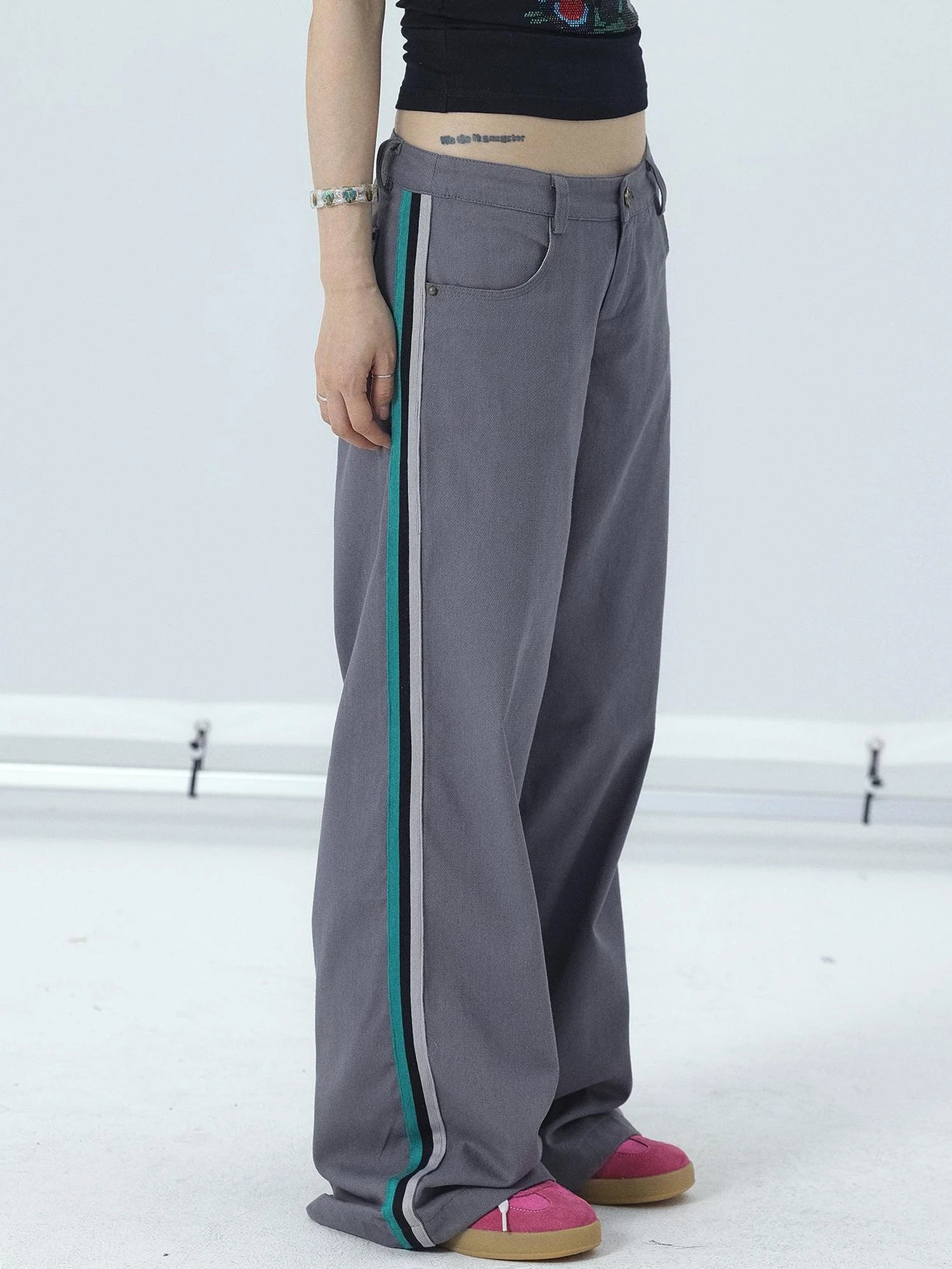 Missy Hilton Relaxed Wide Leg Trousers