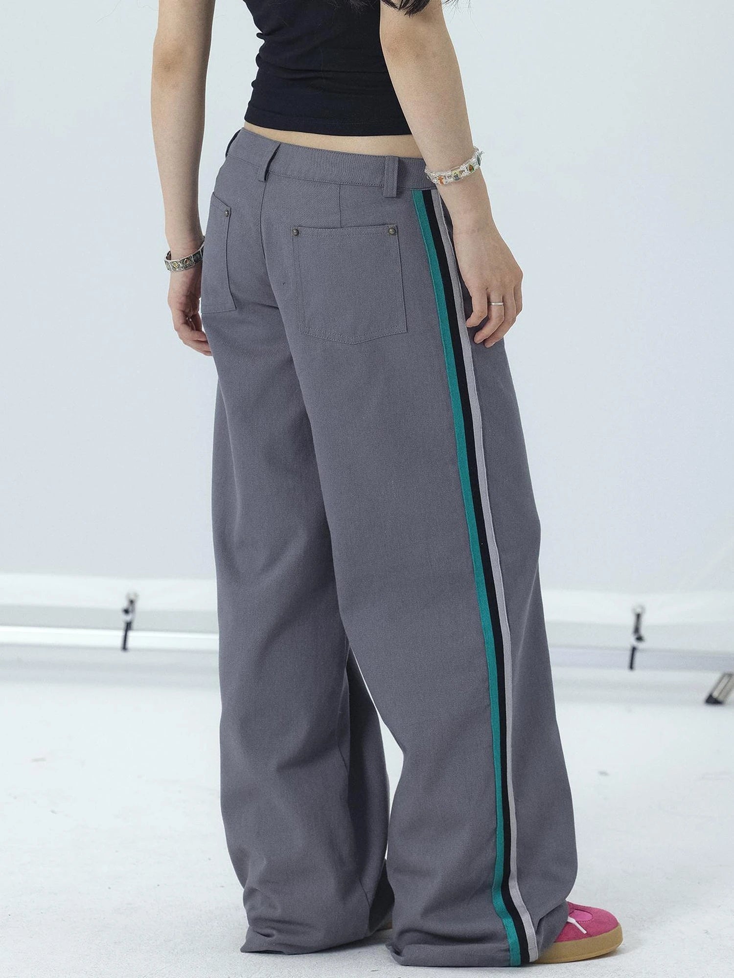 Missy Hilton Relaxed Wide Leg Trousers