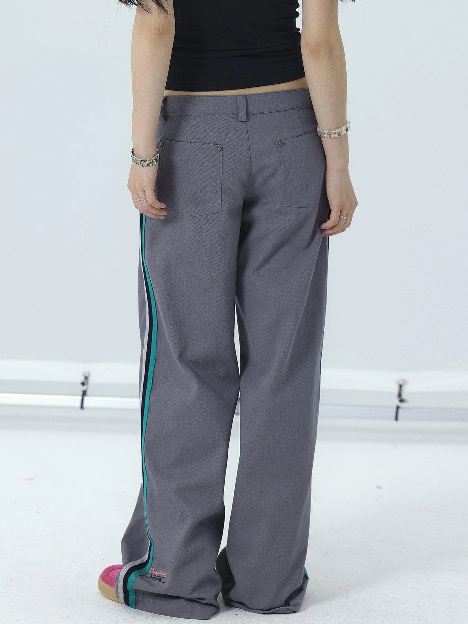 Missy Hilton Relaxed Wide Leg Trousers