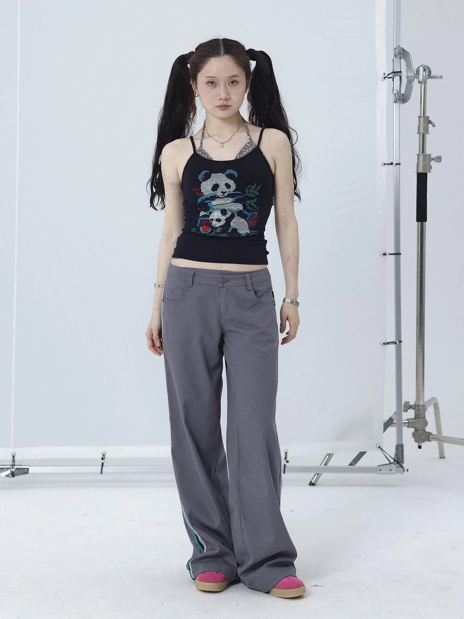 Missy Hilton Relaxed Wide Leg Trousers