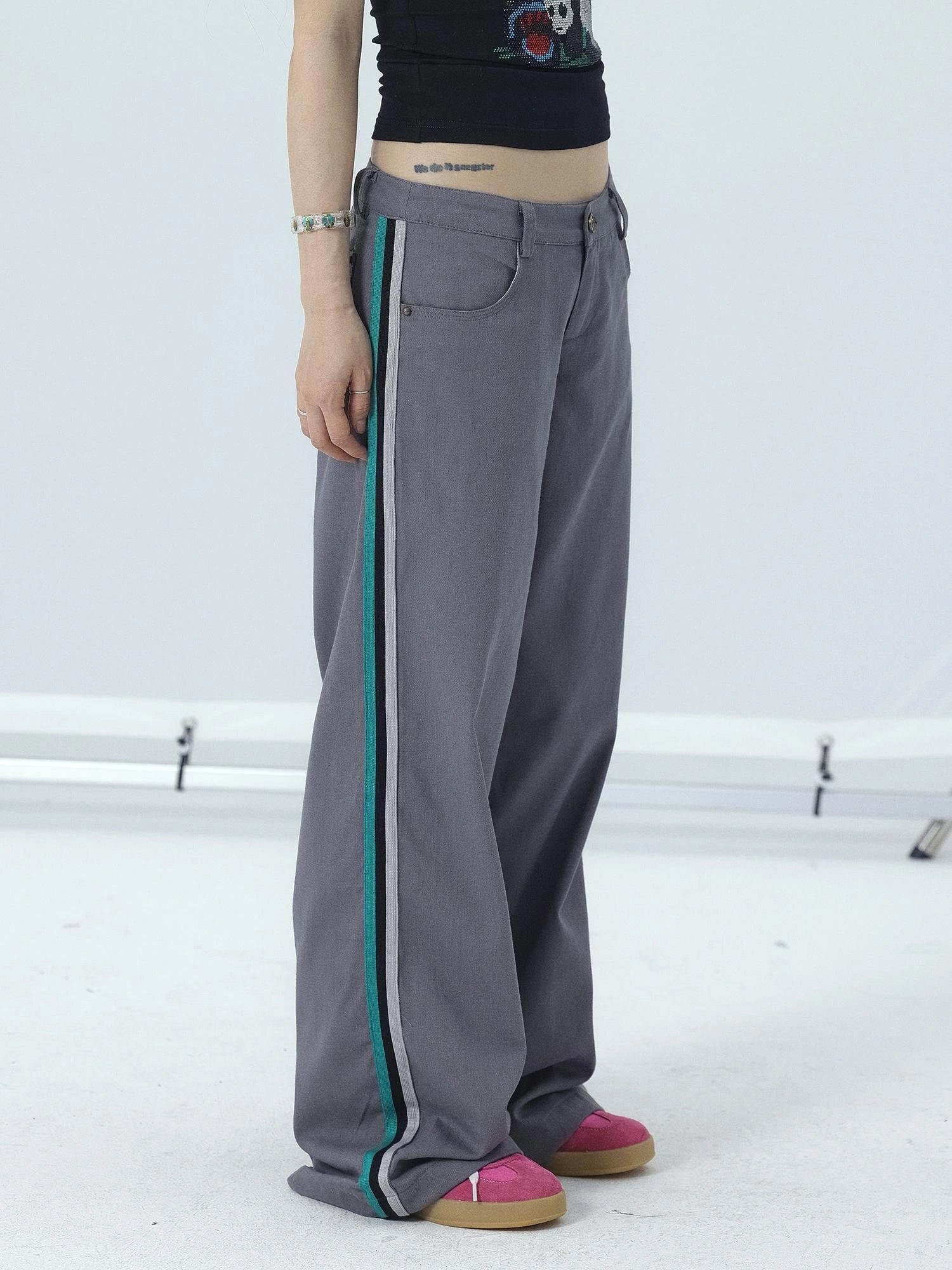 Missy Hilton Relaxed Wide Leg Trousers