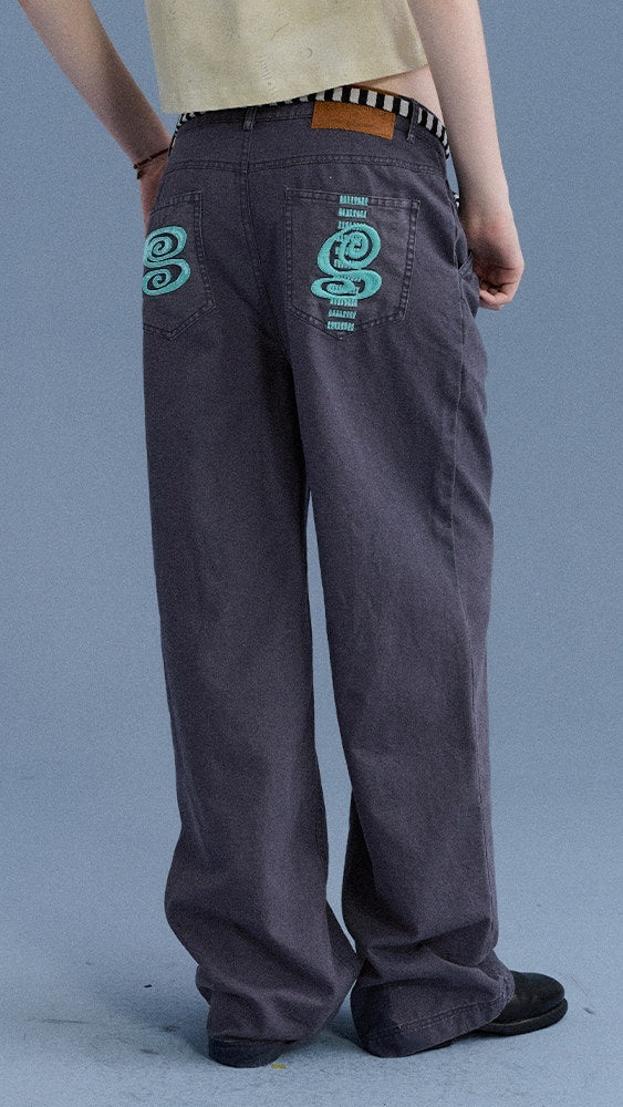 Achihara_Navy_Casual_Low_Rise_Zip_Fly_Women&