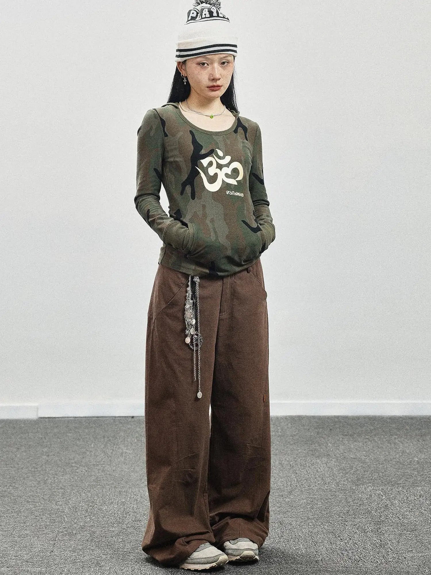 Olive Om Dream Print Long Sleeve Tee