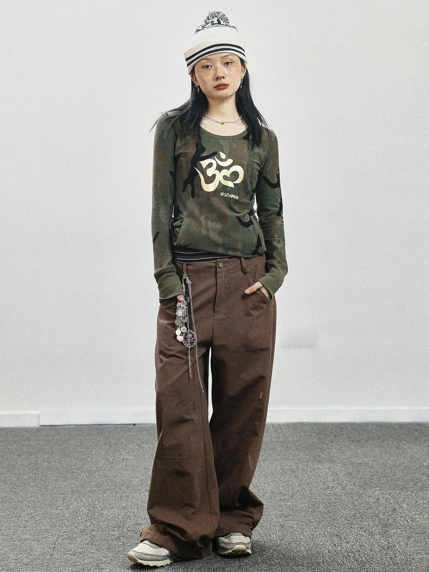 Olive Om Dream Print Long Sleeve Tee