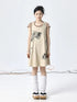Oxidized Soap Flake A Line Hooded Sundress
