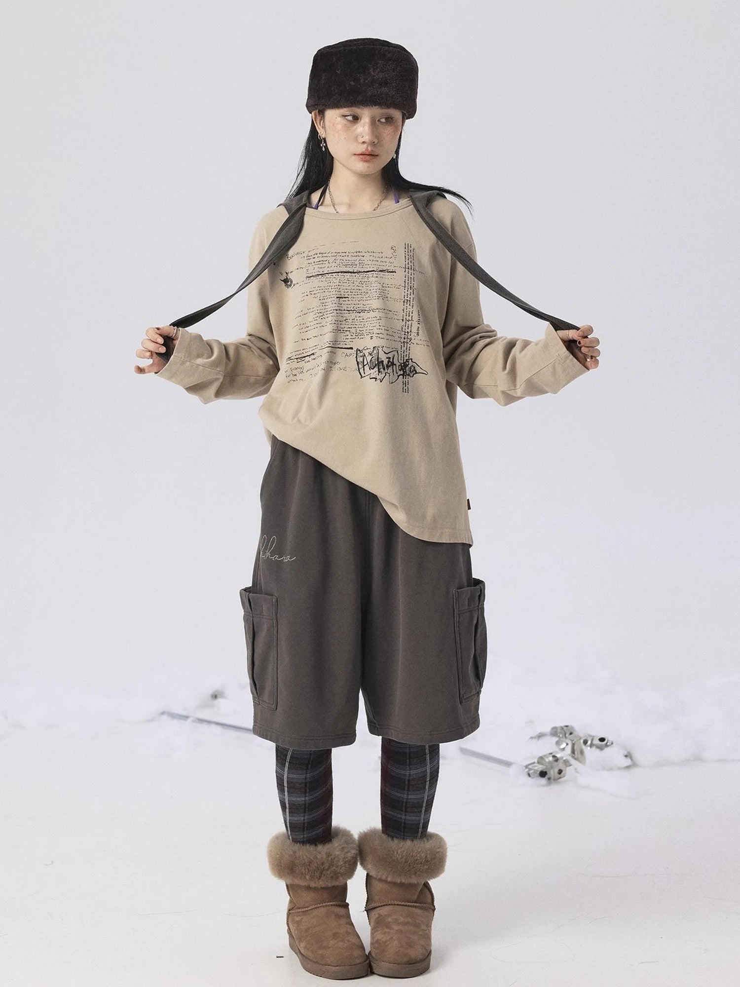 Oxidized Soap Slice 2.0 Long-Sleeve Hoodie Dress Set