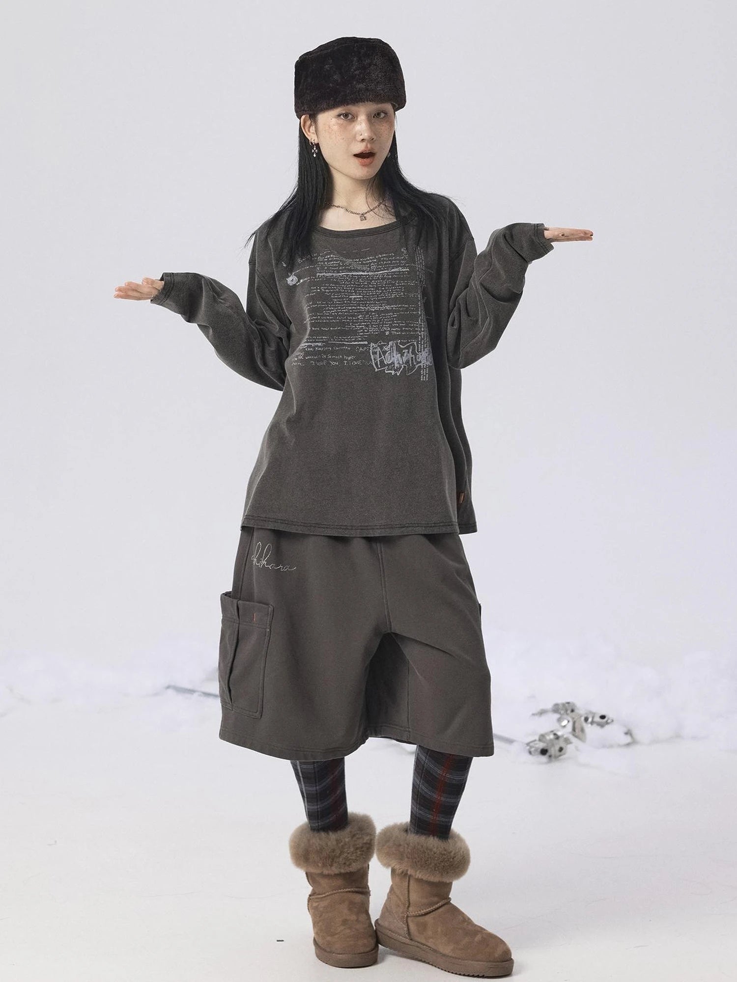 Oxidized Soap Slice 2.0 Long-Sleeve Hoodie Dress Set