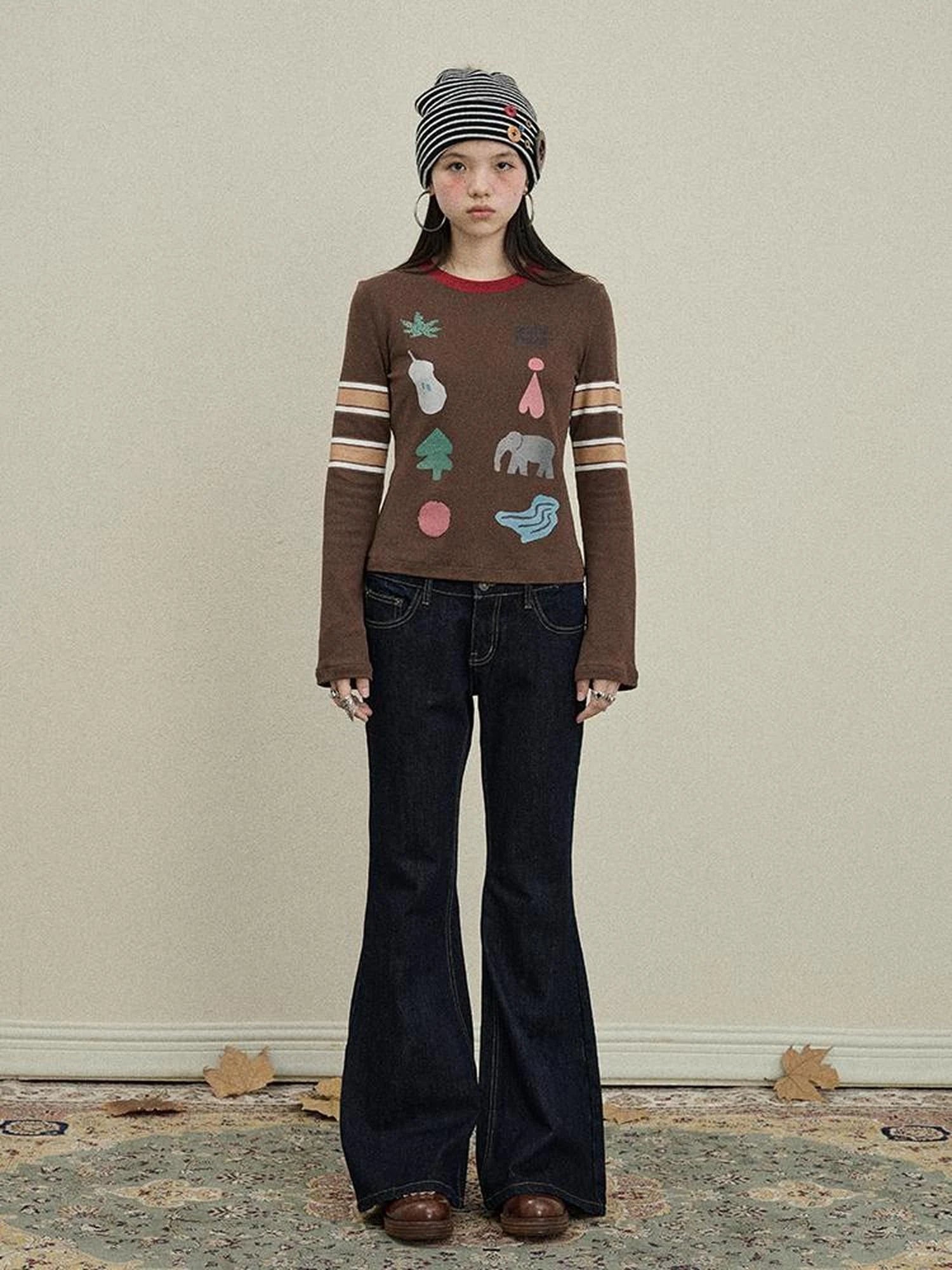 Playful Carnival Scoop Tee