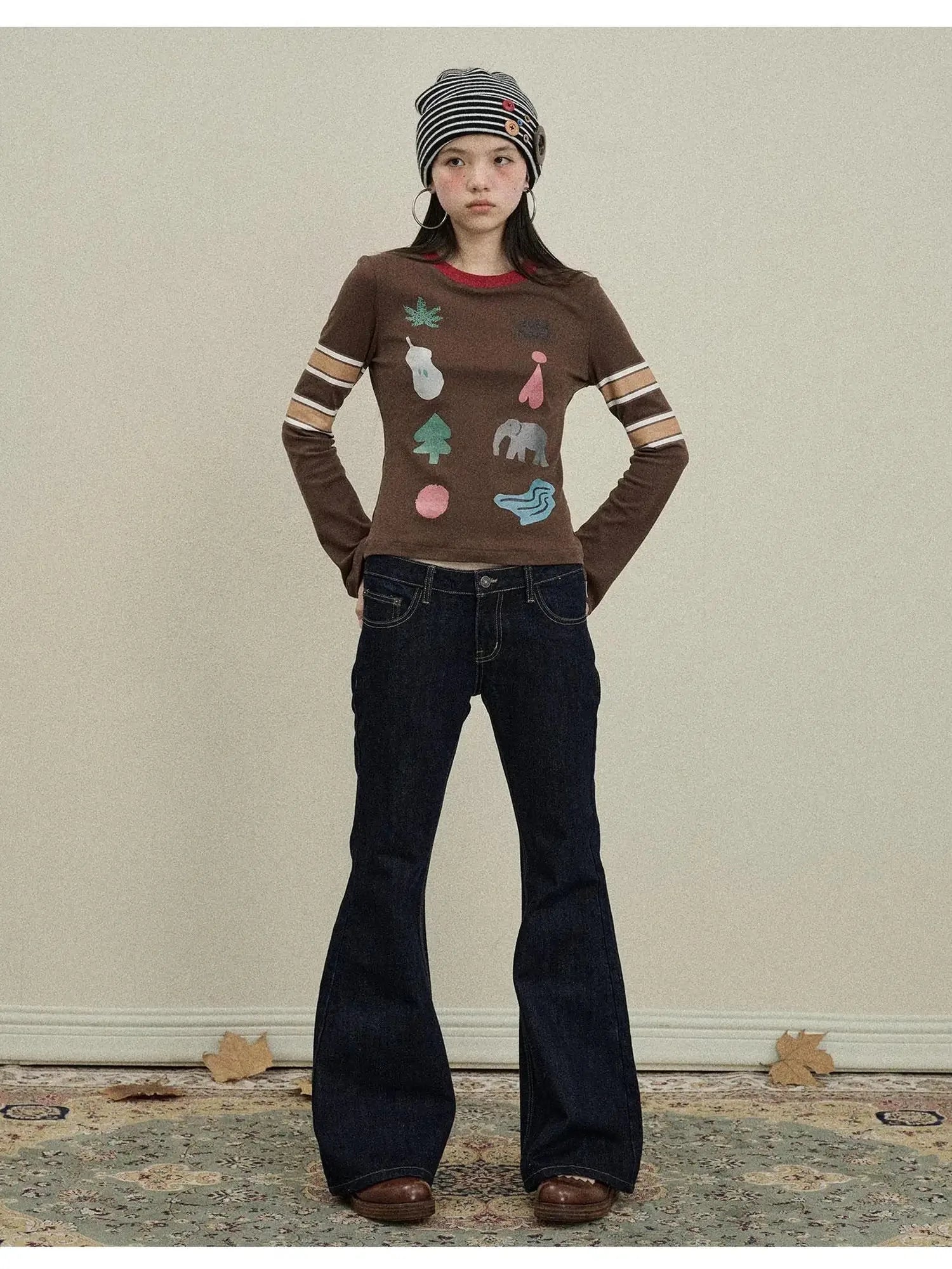 Playful Carnival Scoop Tee