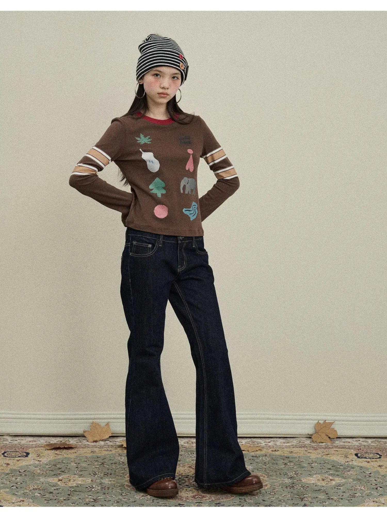 Playful Carnival Scoop Tee