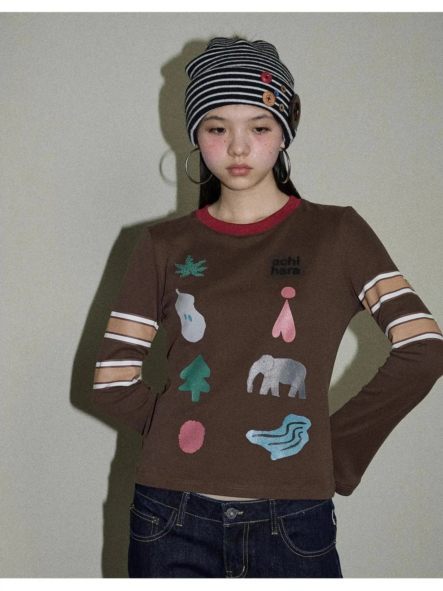 Playful Carnival Scoop Tee