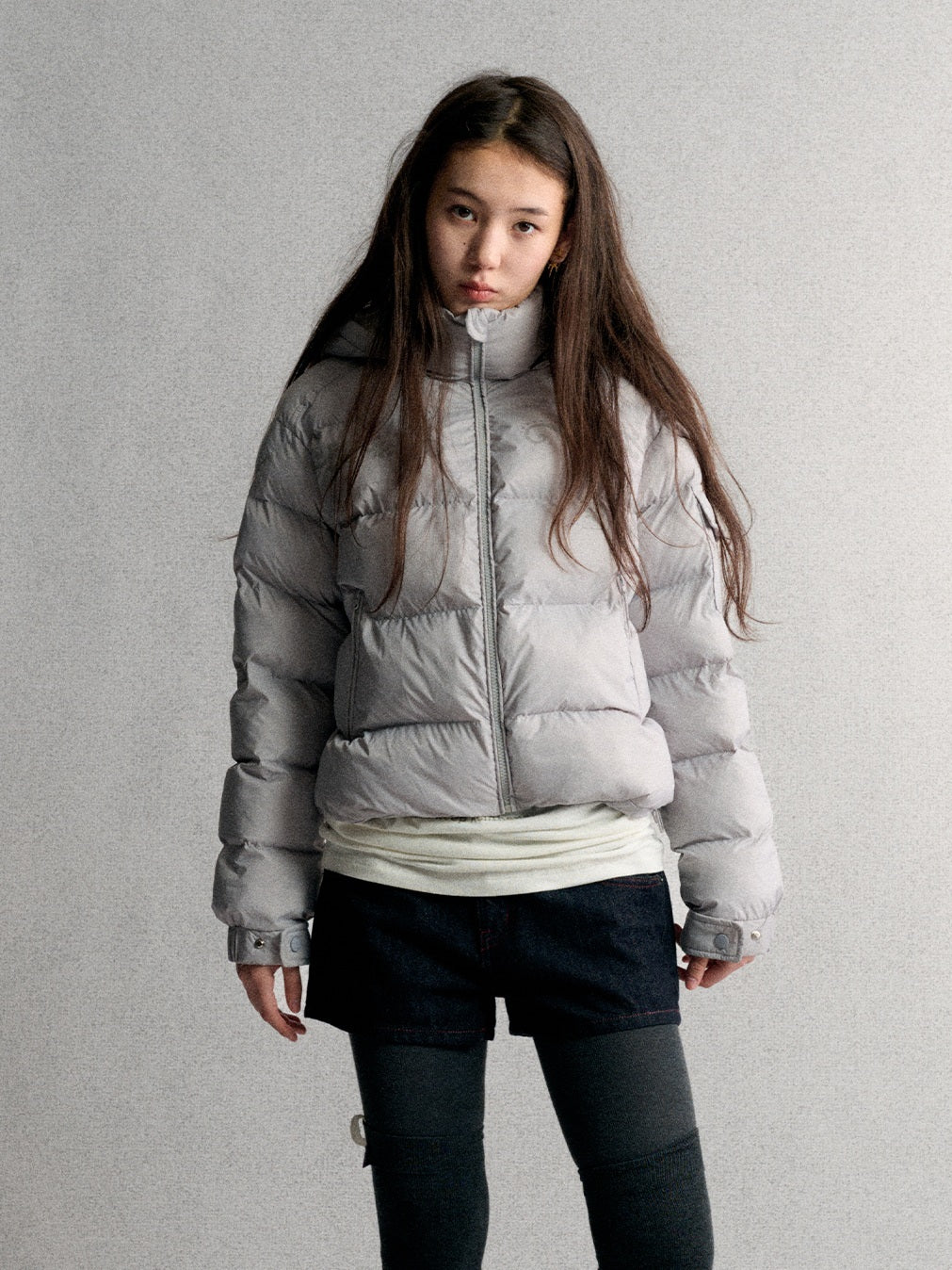 Achihara_Printed_Hooded_Drawstring_Hem_Women&