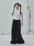 Rabbit Embroidered Cotton Tee with Bead Detail