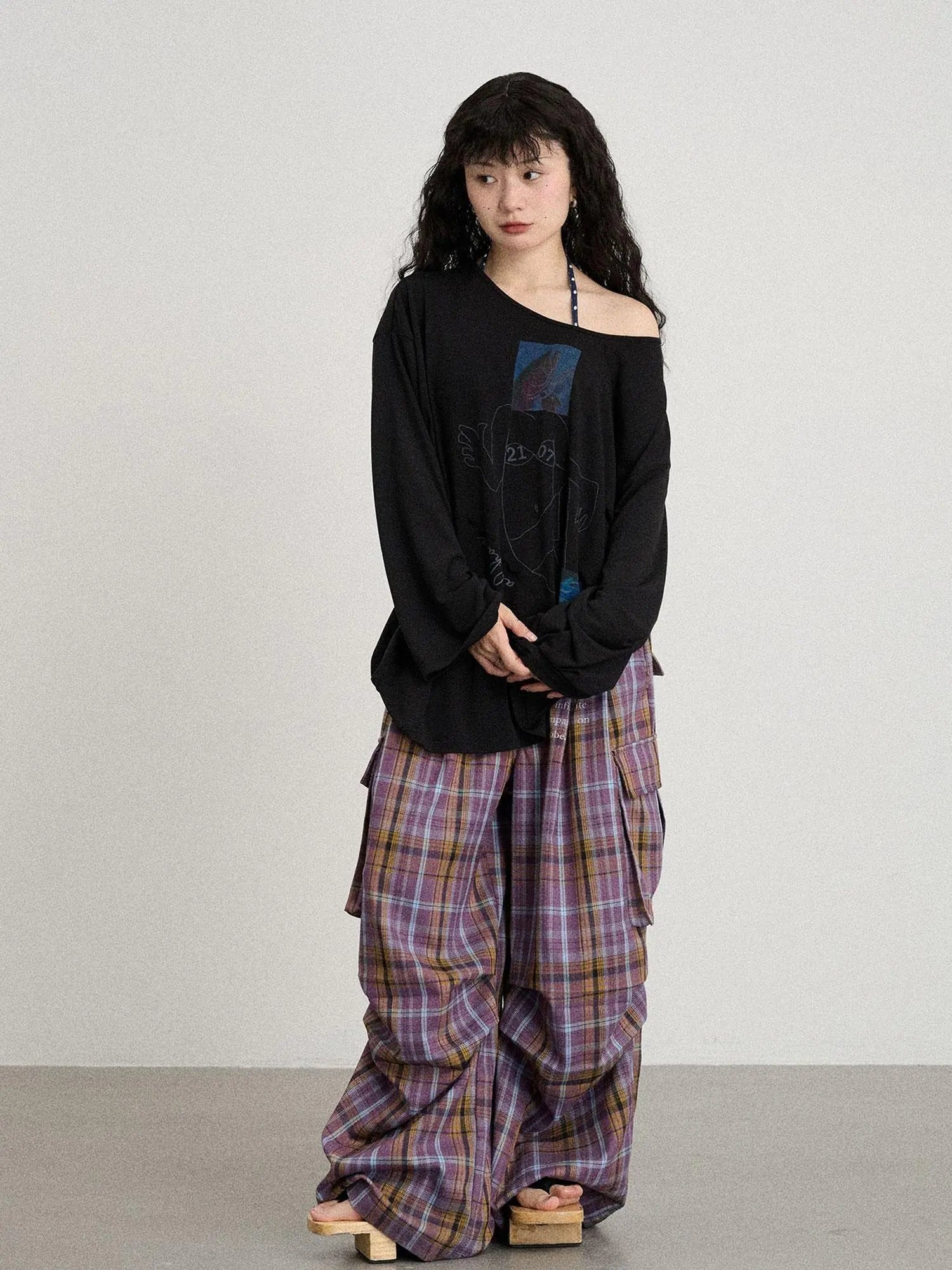 Relaxed Salted Fish Sunshield Loose Top