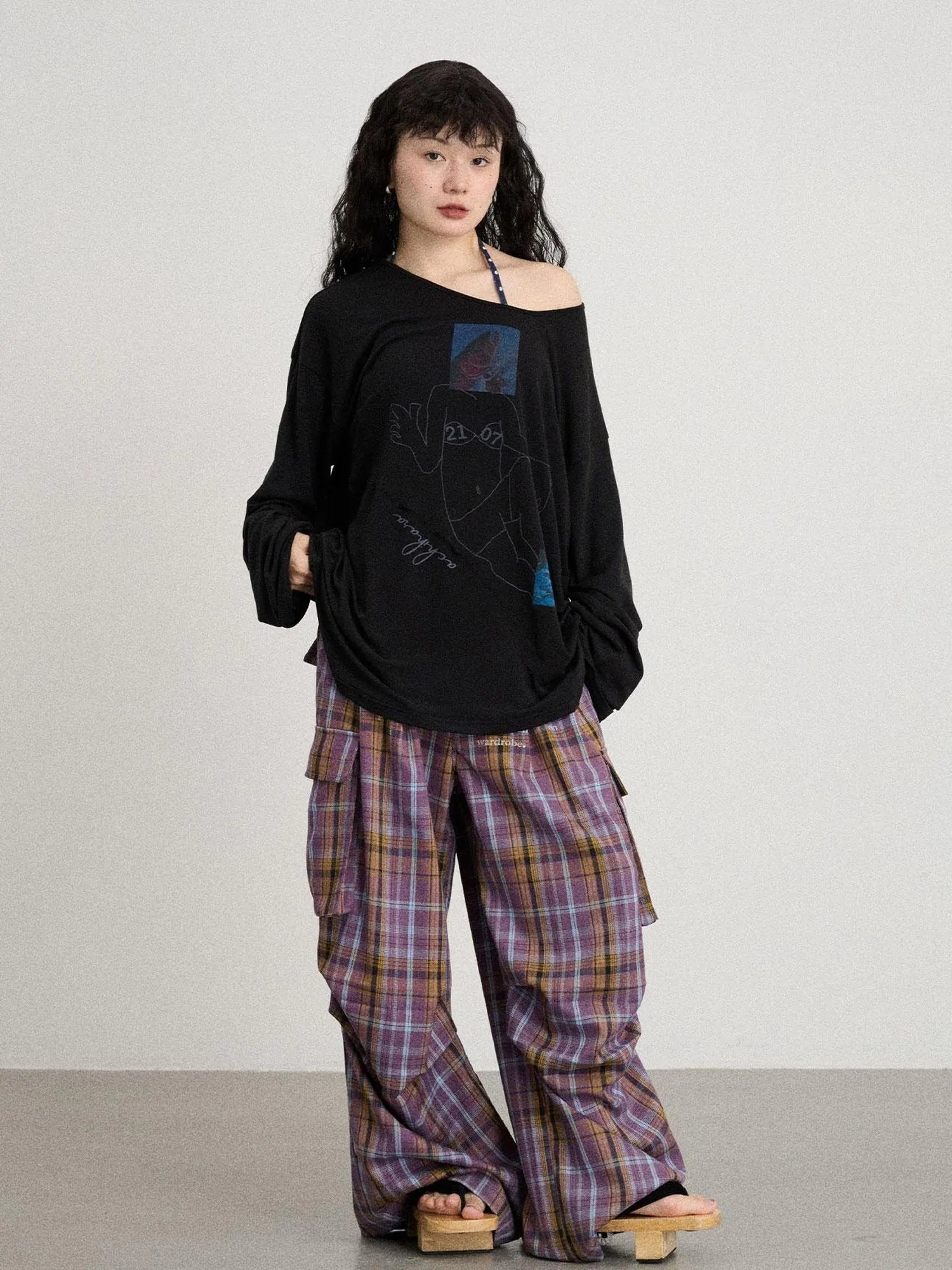 Relaxed Salted Fish Sunshield Loose Top