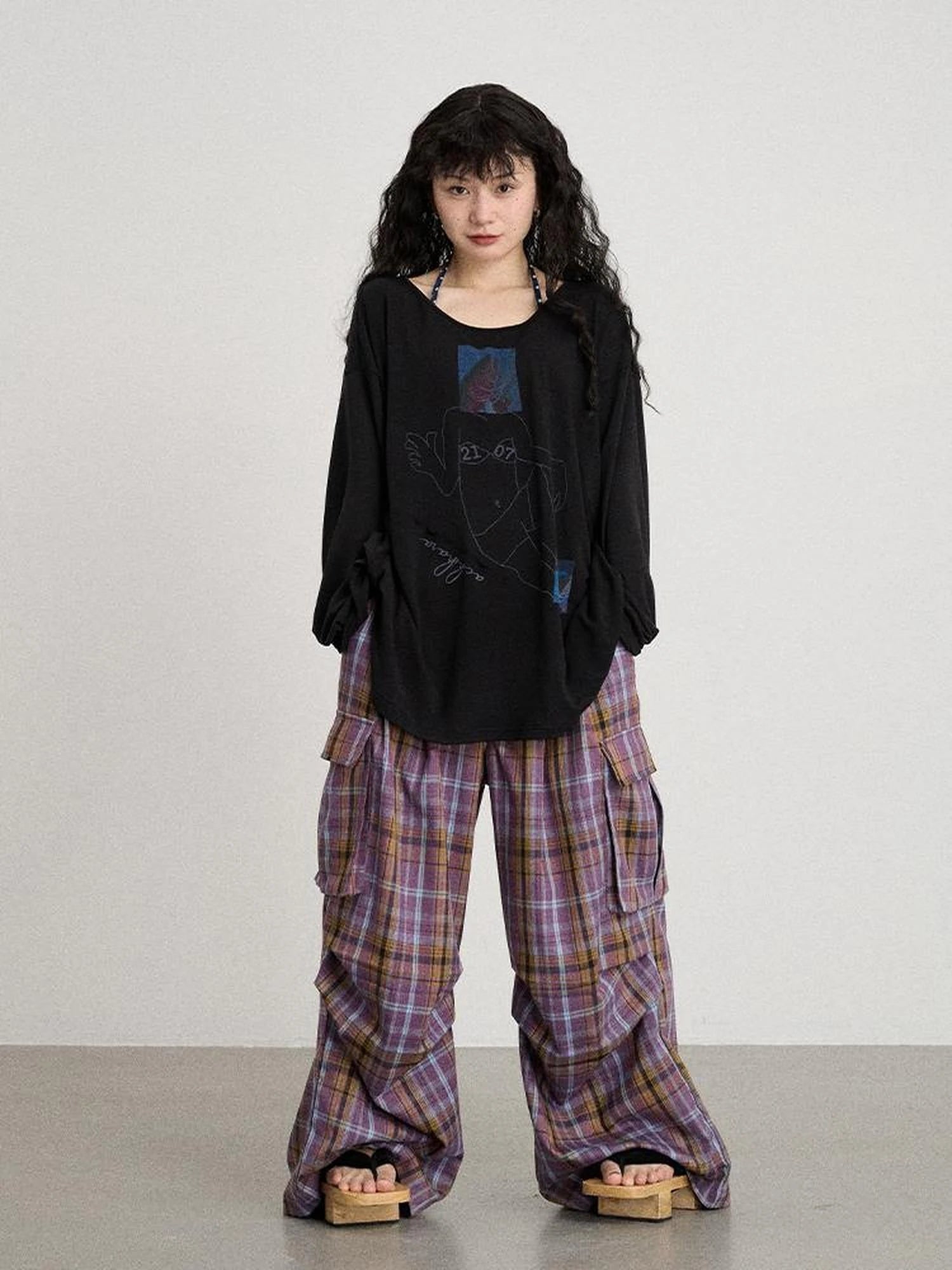 Relaxed Salted Fish Sunshield Loose Top