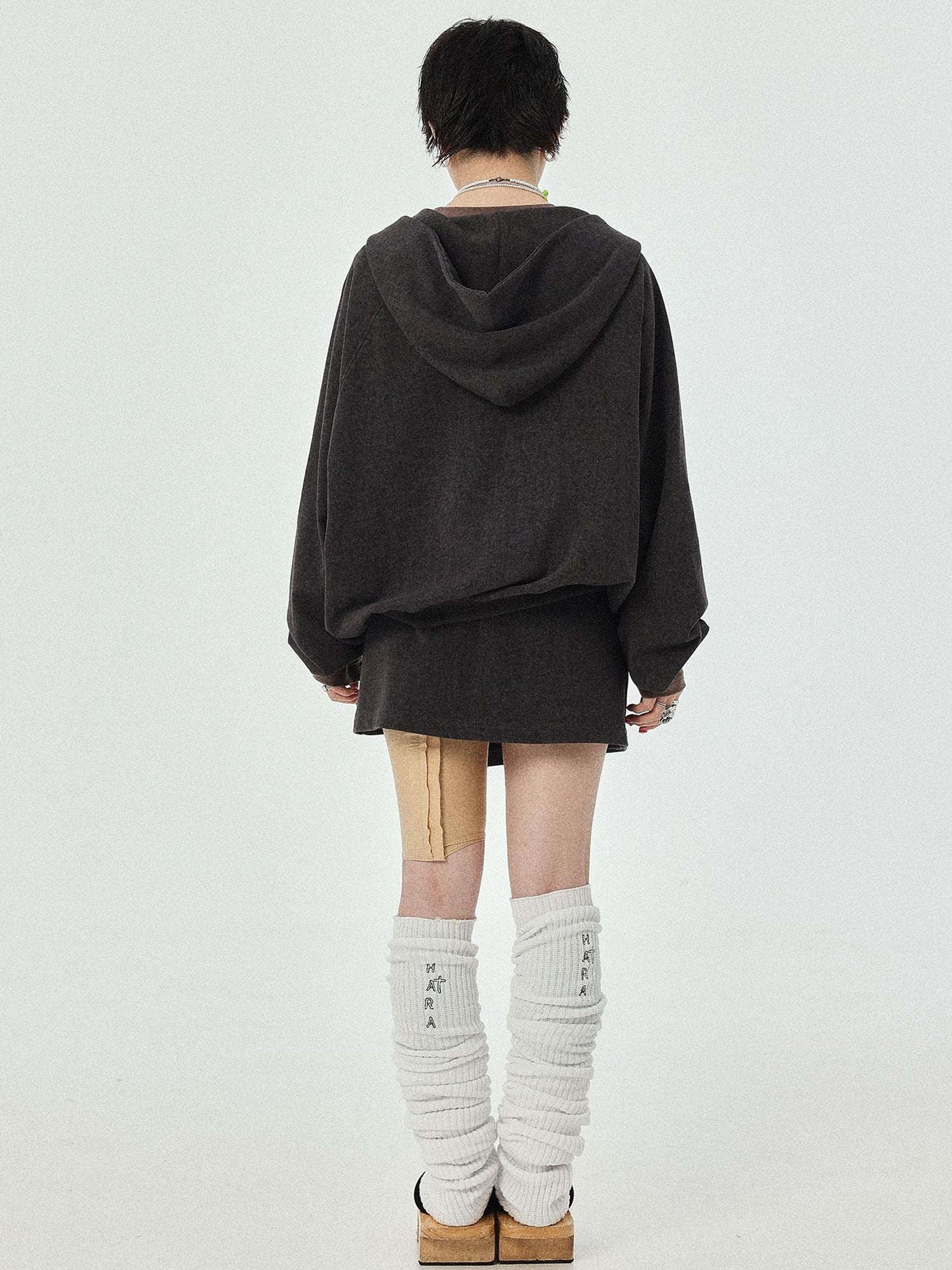 Achihara Renaissance A Line Denim Skirt