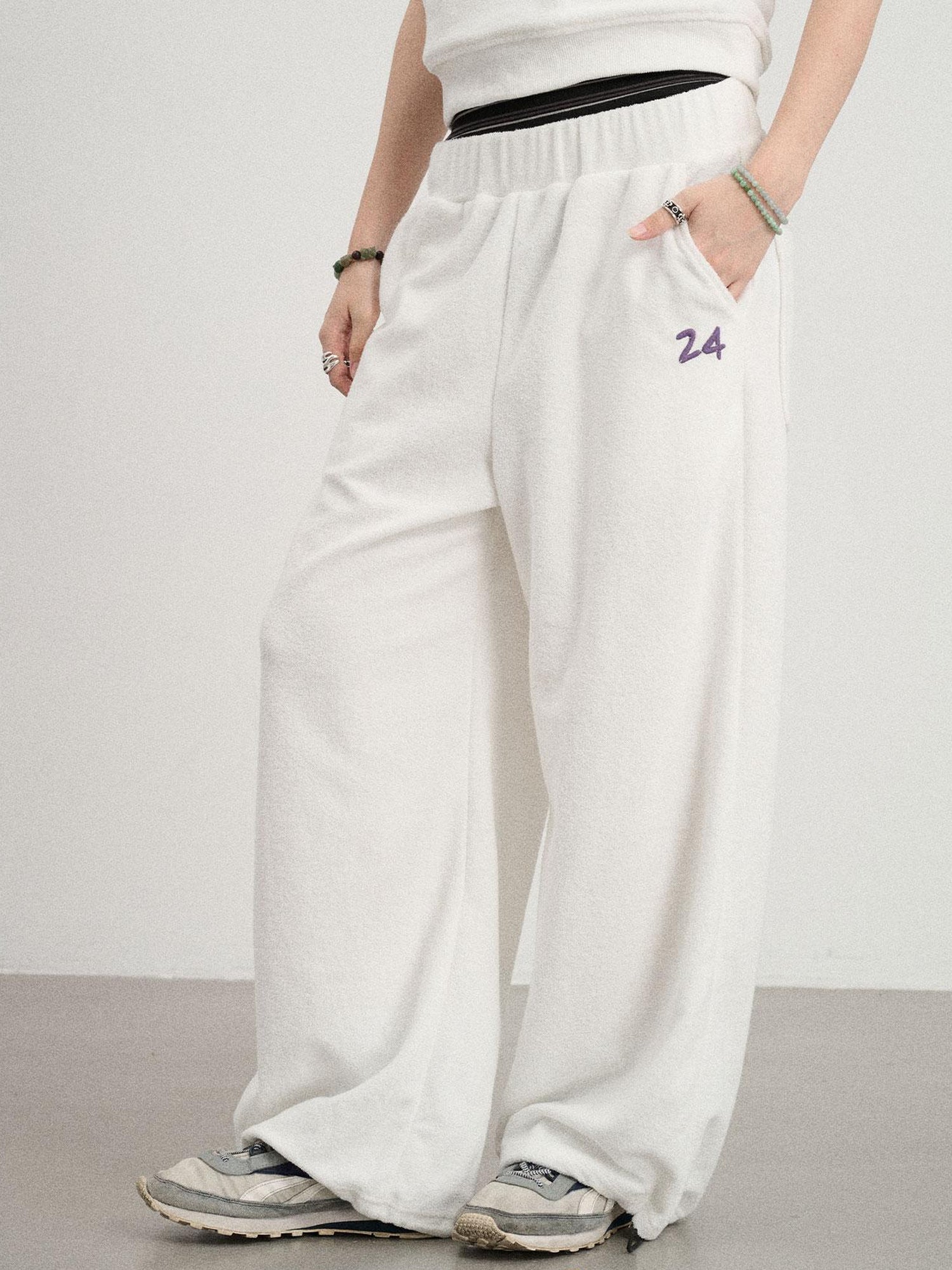 Achihara Sleepy Sheep Cozy Knit Lounge Pants