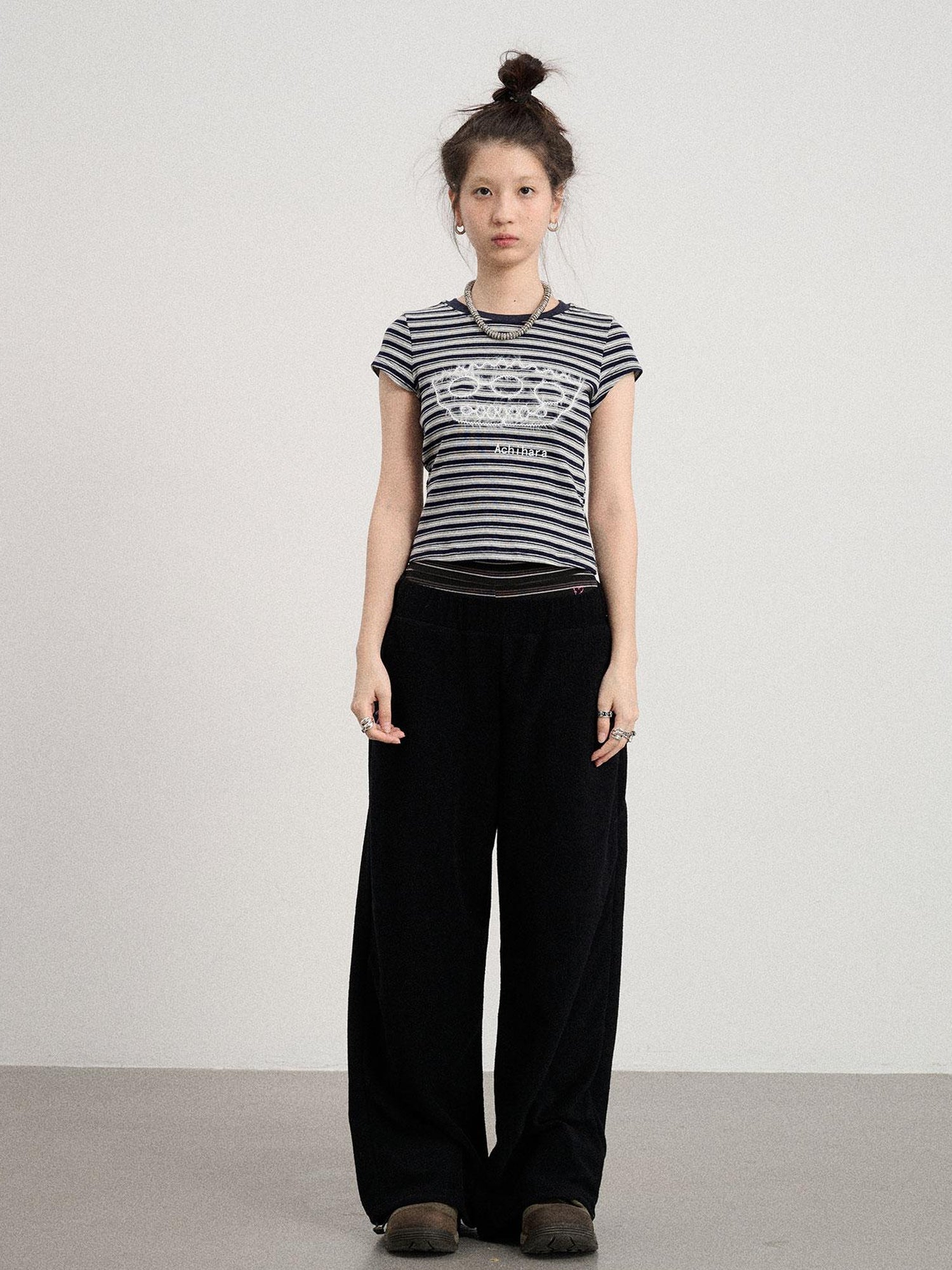 Achihara Sleepy Sheep Cozy Knit Lounge Pants