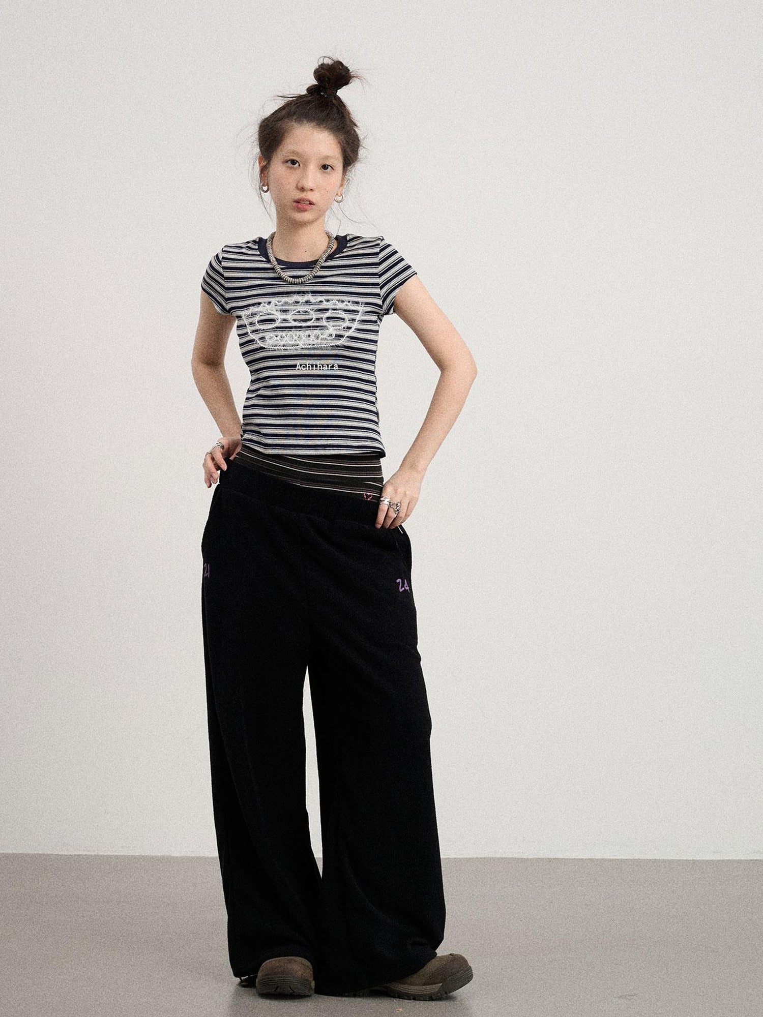 Achihara Sleepy Sheep Cozy Knit Lounge Pants