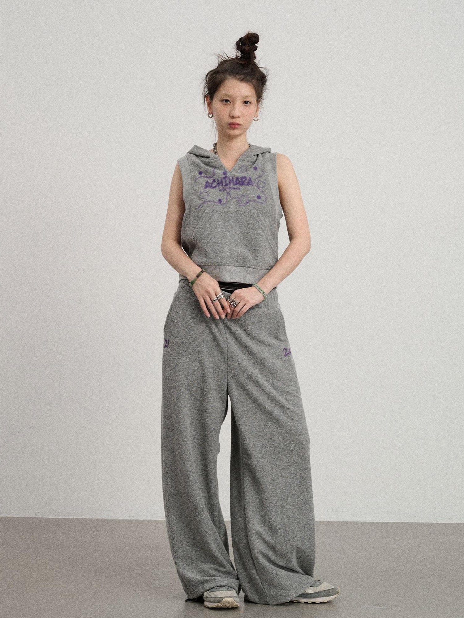 Achihara Sleepy Sheep Cozy Knit Lounge Pants