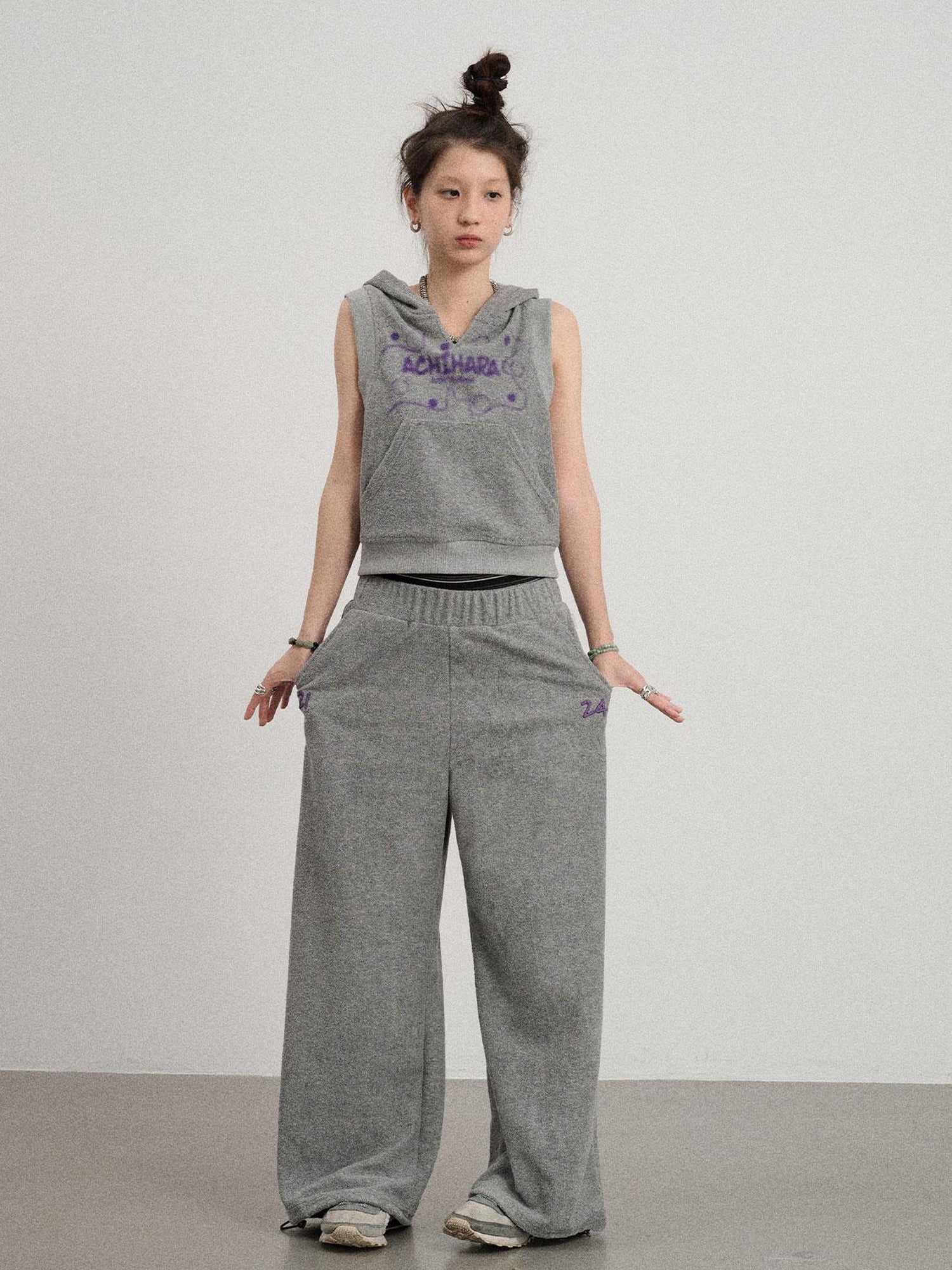 Achihara Sleepy Sheep Cozy Knit Lounge Pants
