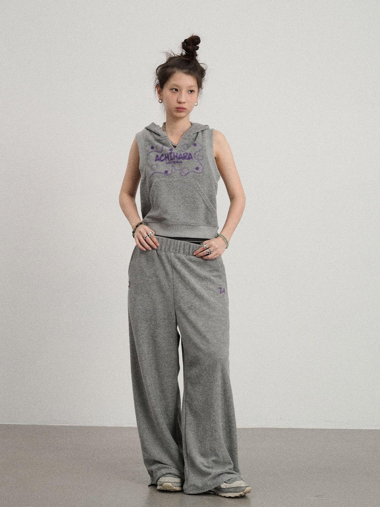 Achihara Sleepy Sheep Cozy Knit Lounge Pants