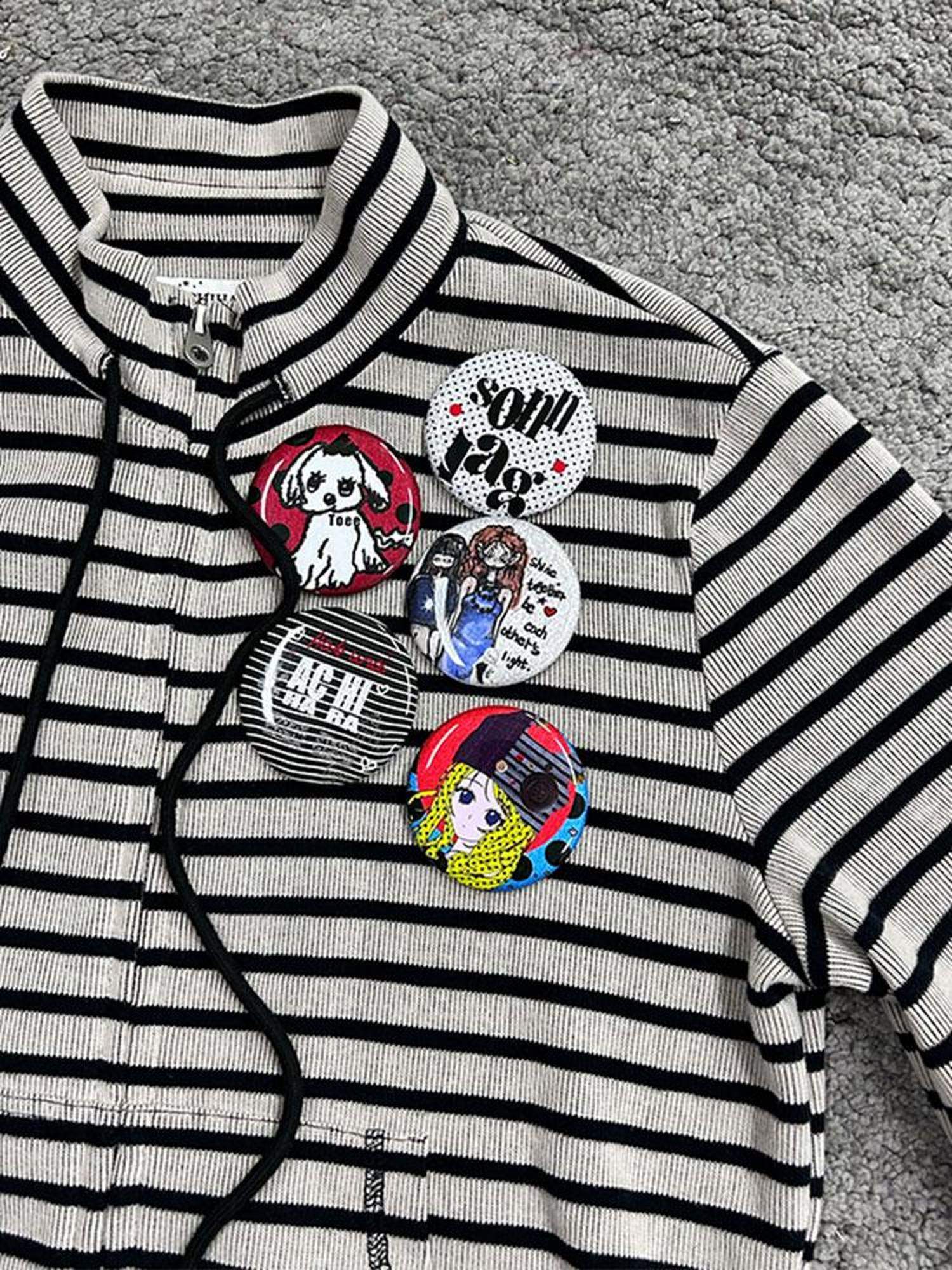 Achihara Soft Velvet Five Piece Scrunchie Set Colorful Mix For Women Hair Accessories