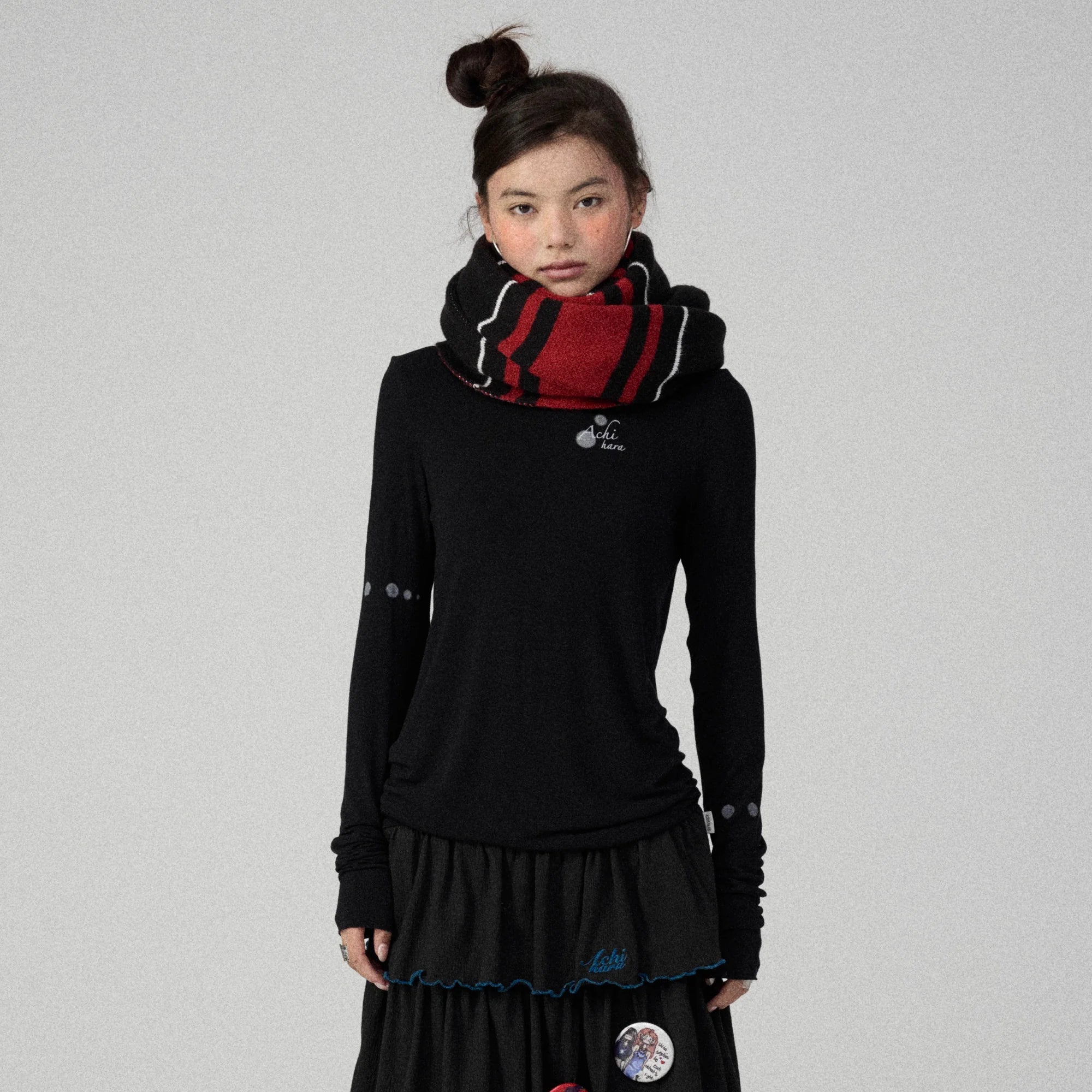 Achihara_Soft_Viscose_Blend_Straight_Fit_Long_Sleeve_Crew_Neck_Striped_Women_T-Shirt_MISSTT