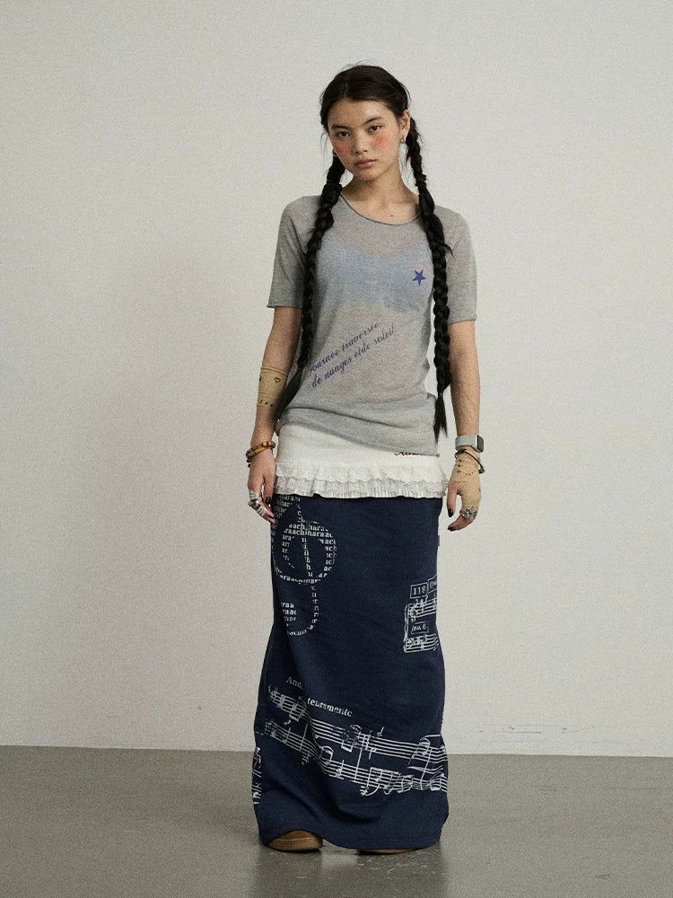 Achihara Souffle Skirt Summer White Mini Skirt-5