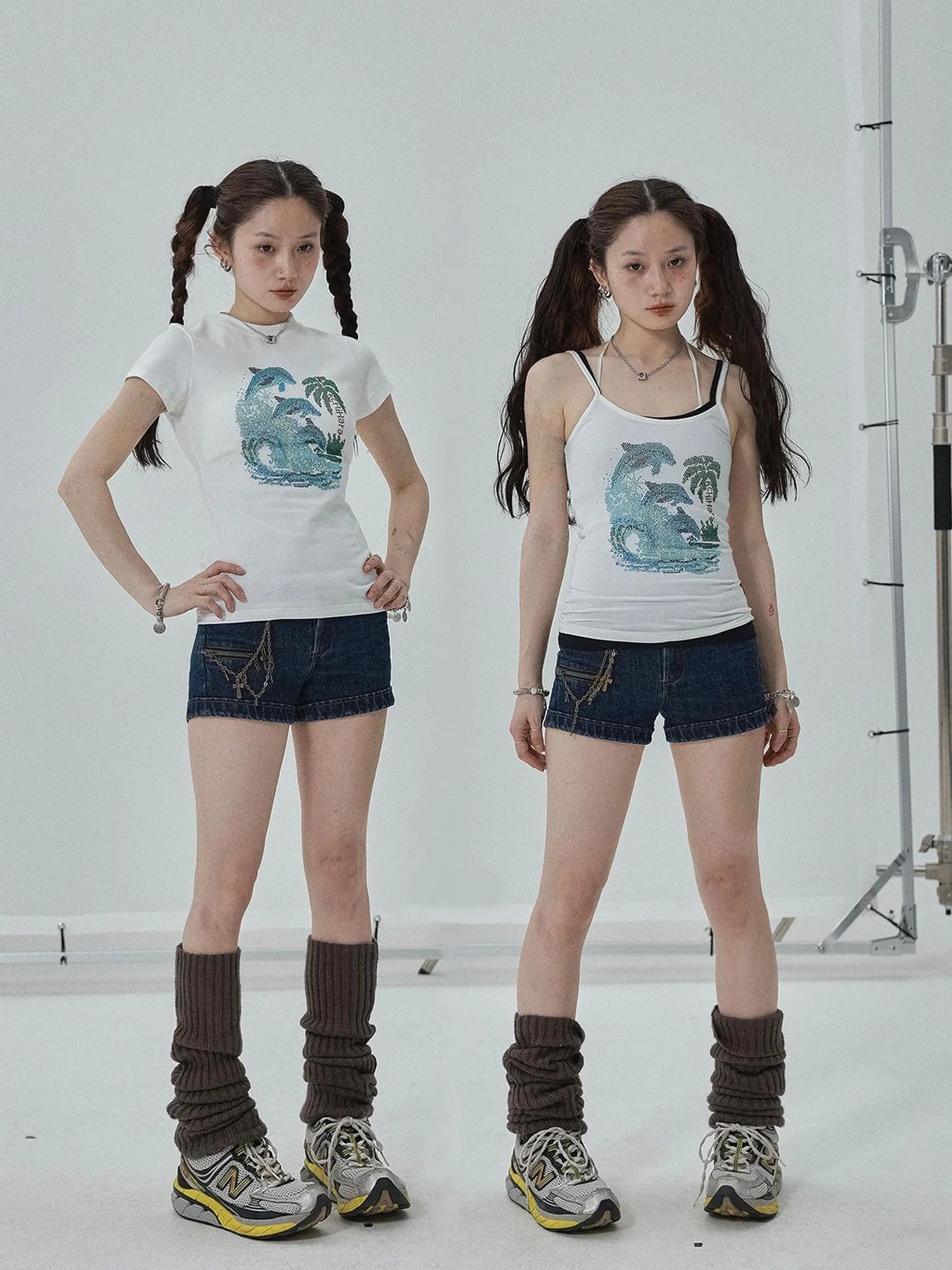 Sparkly Disco Summer Sleeveless T-Shirt & Vest