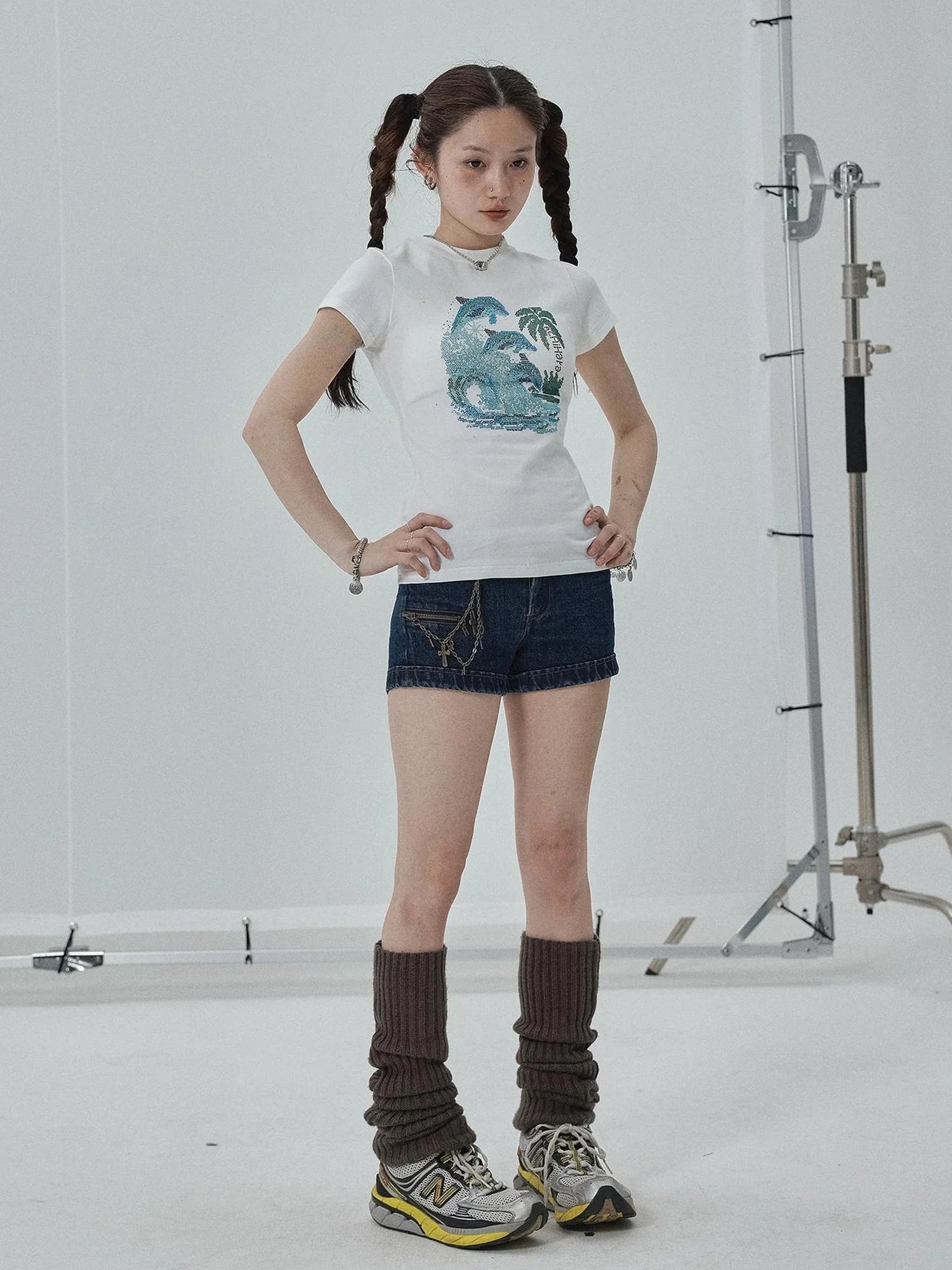 Sparkly Disco Summer Sleeveless T-Shirt & Vest