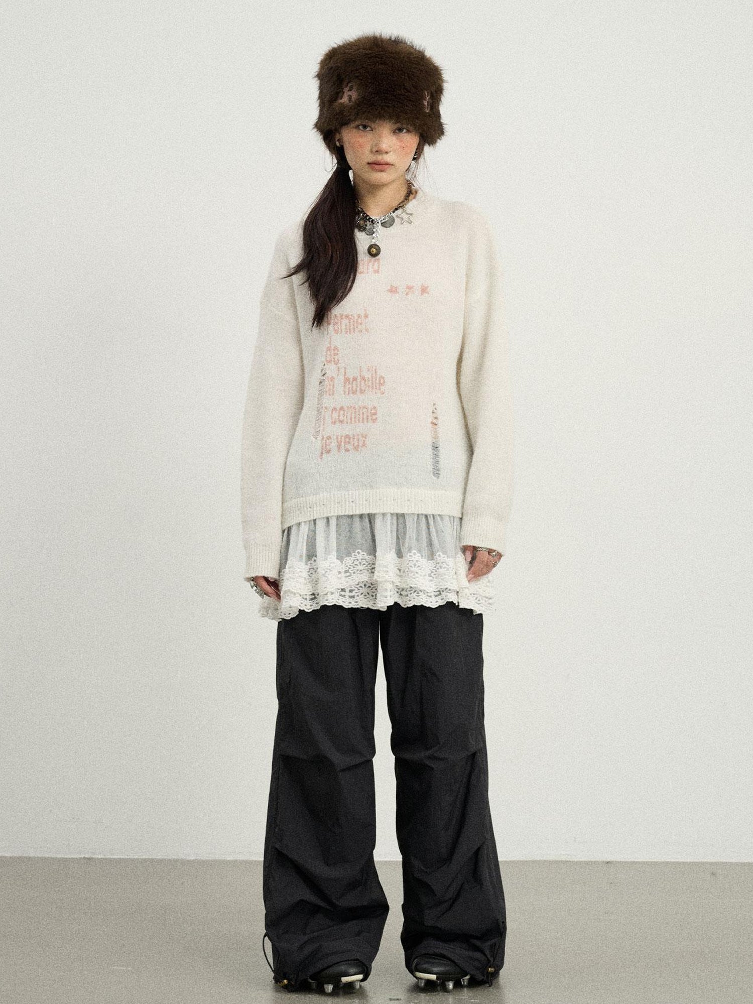 Achihara Spring Darling Knit Sweater