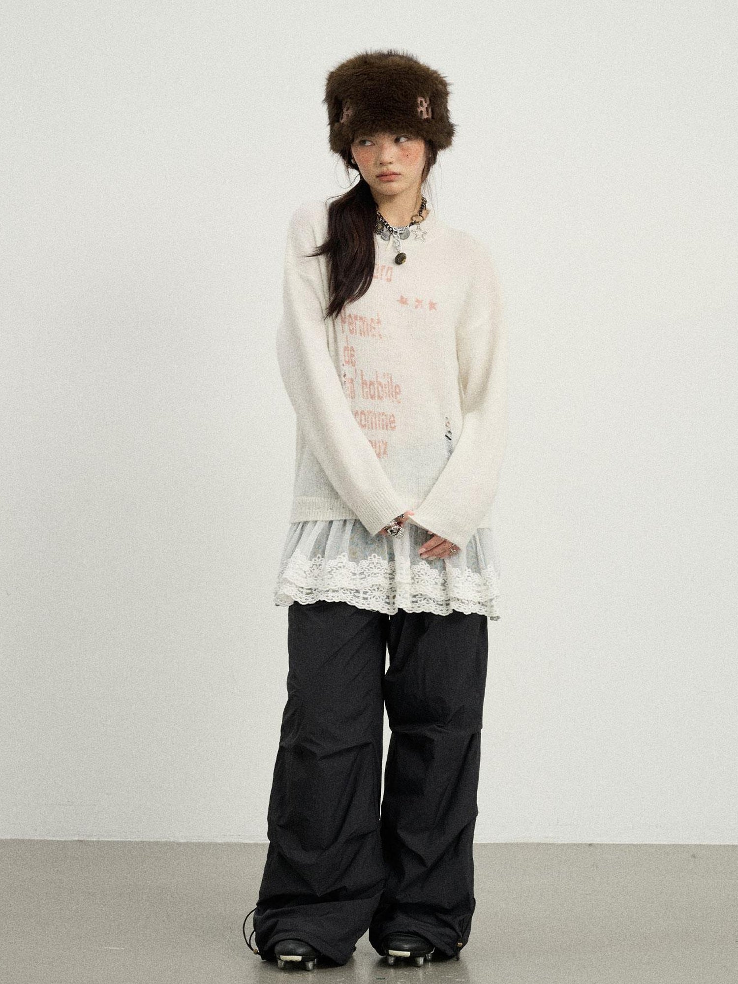 Achihara Spring Darling Knit Sweater