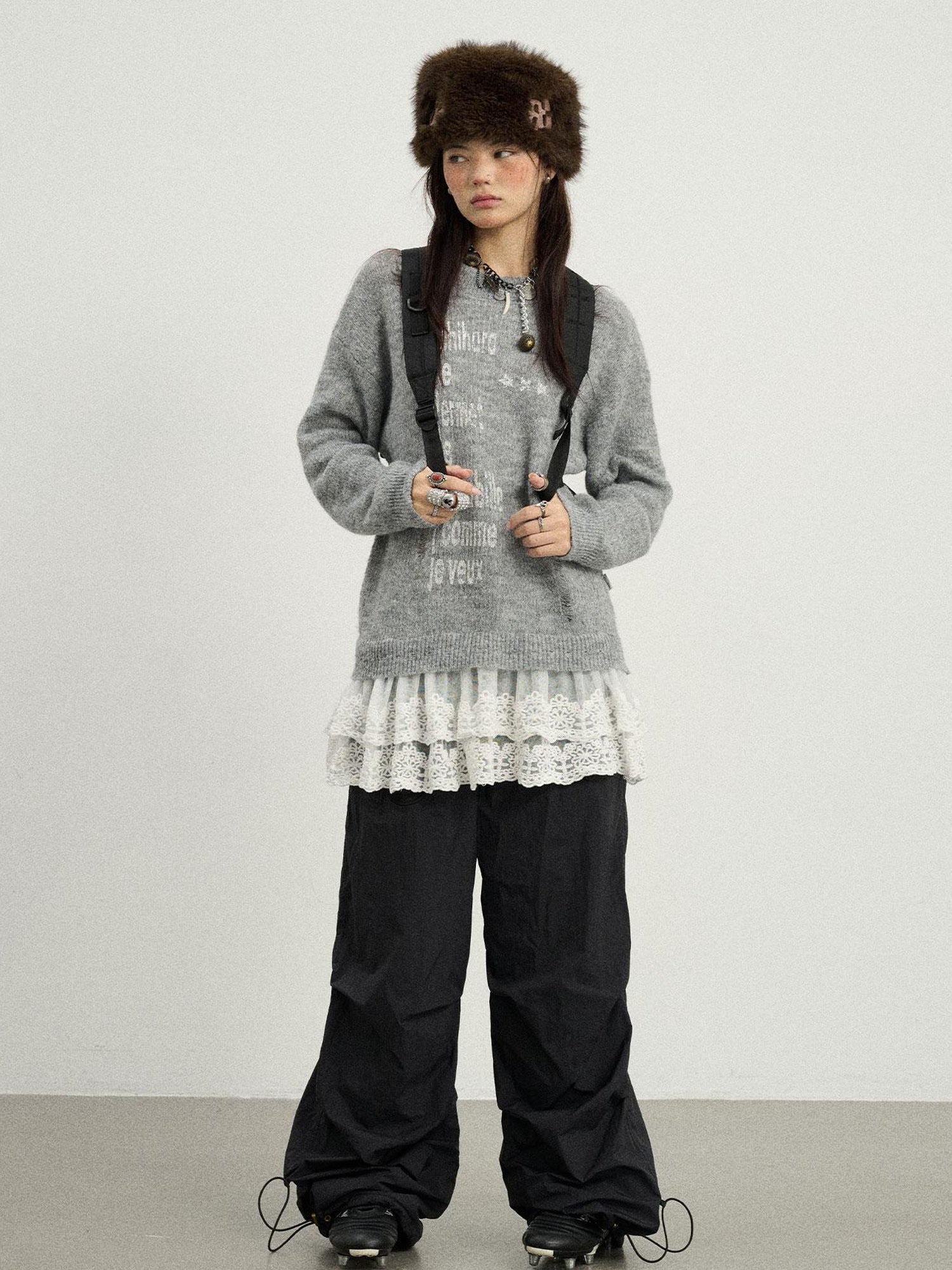 Achihara Spring Darling Knit Sweater