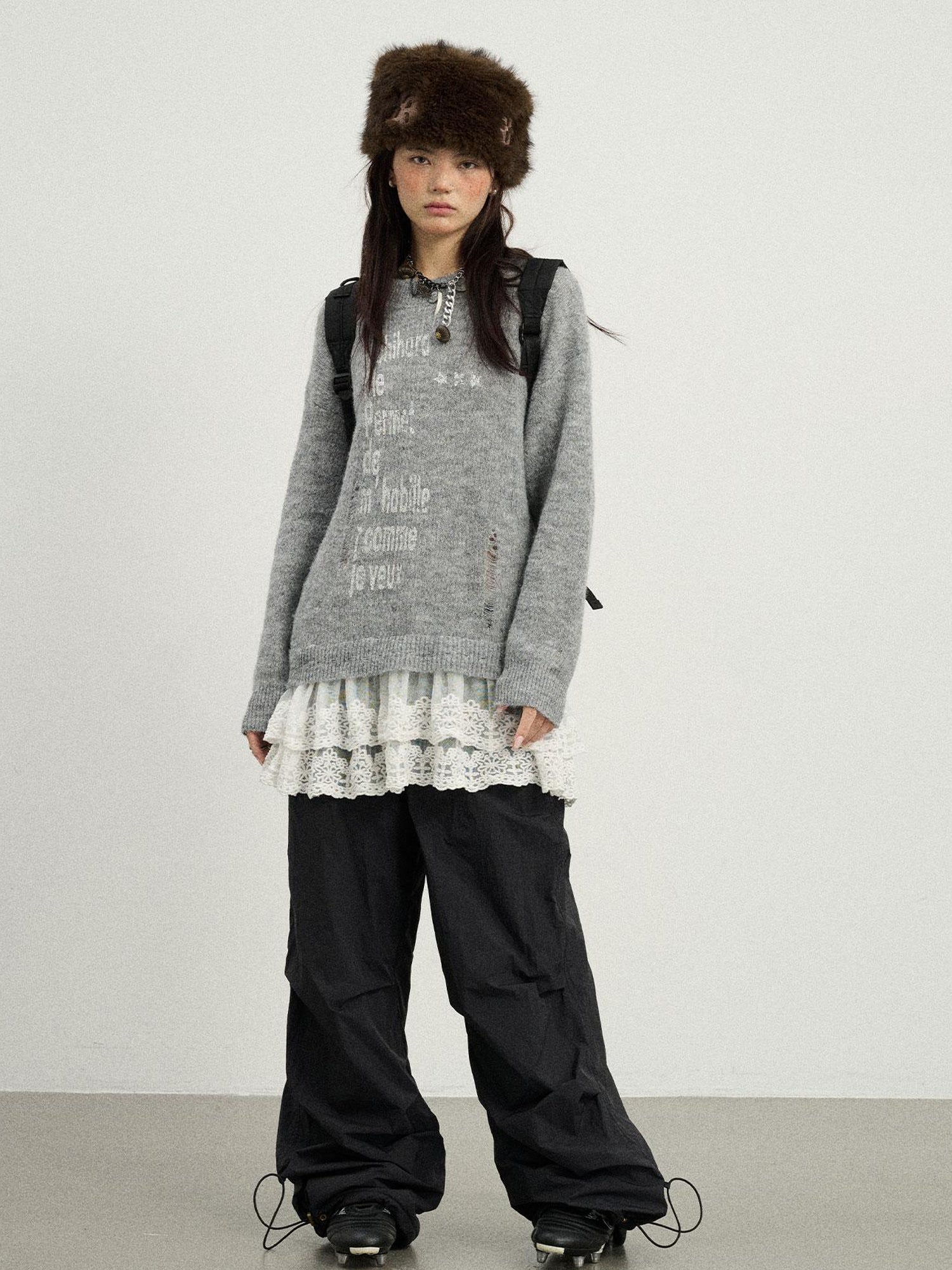 Achihara Spring Darling Knit Sweater