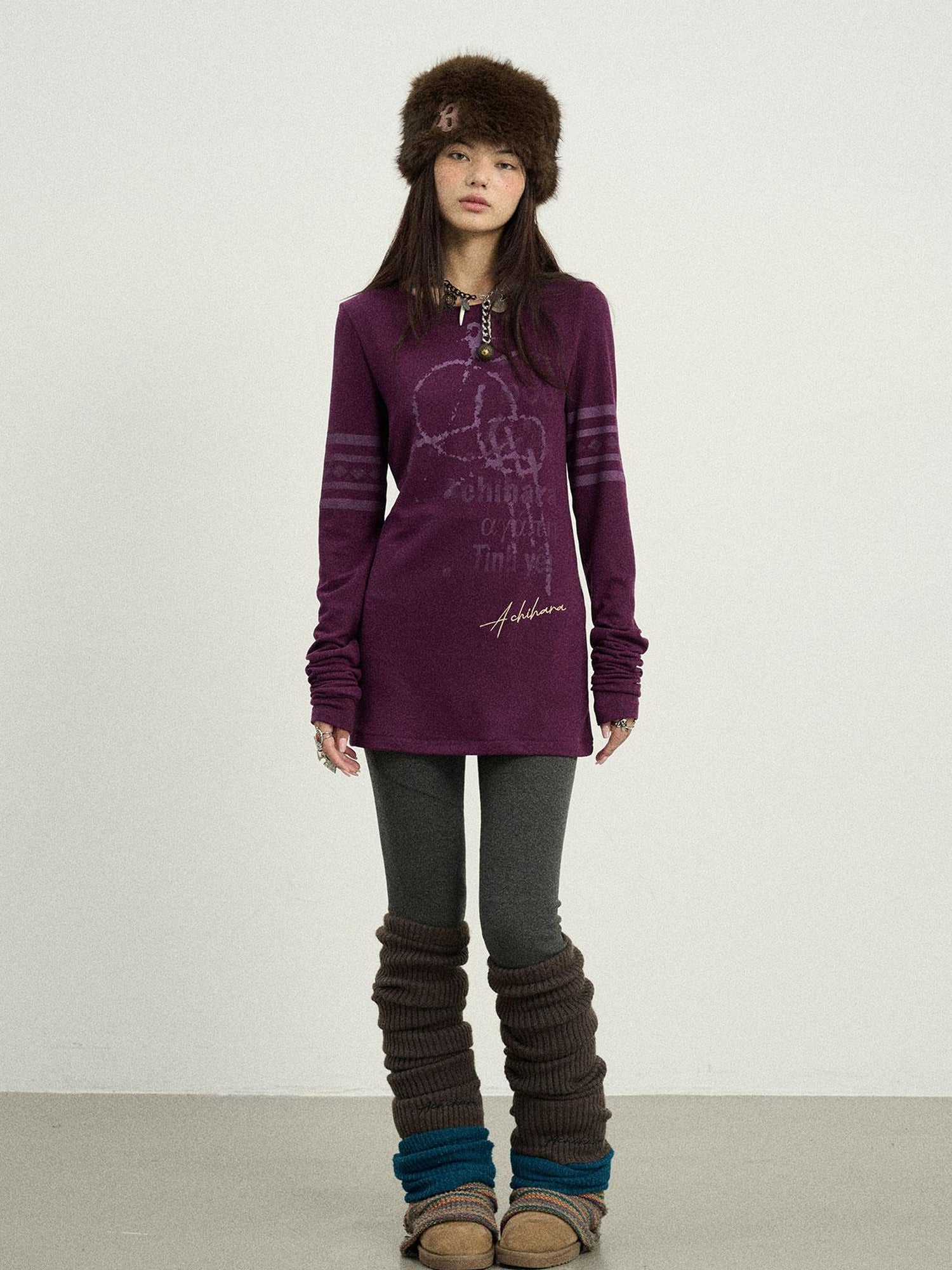 Achihara Spring Foolish Love God Long Sleeve Tee