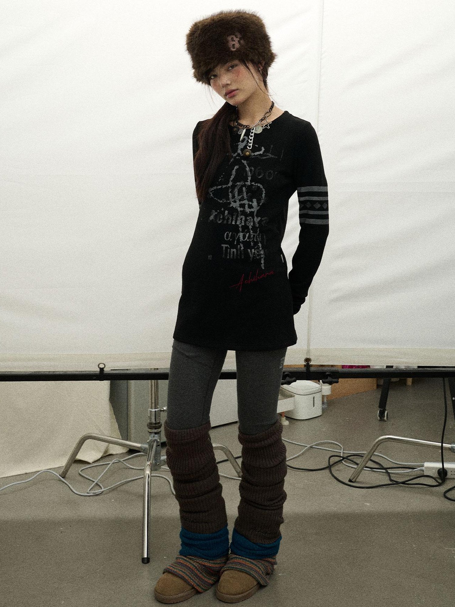 Achihara Spring Foolish Love God Long Sleeve Tee