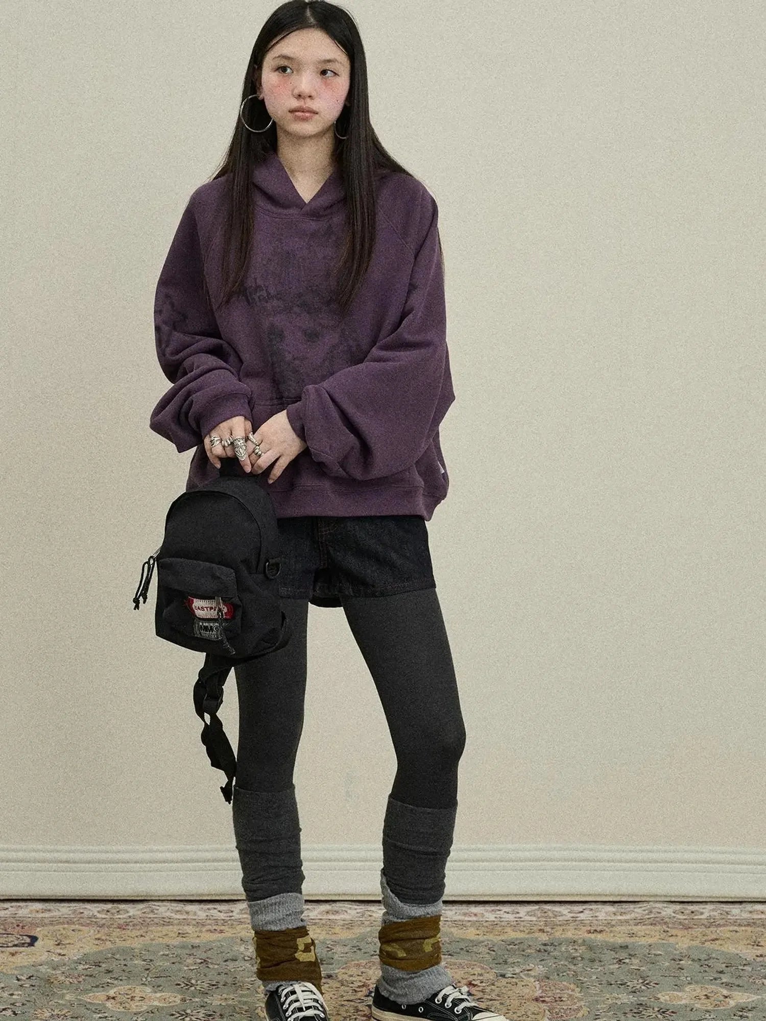 Stars Me Hooded Jacket Women Spring Fall 2025 New Casual Outerwear