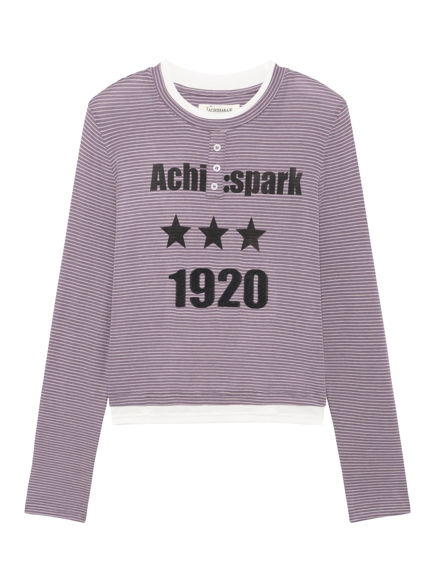 Striped Long Sleeve Layering Tee