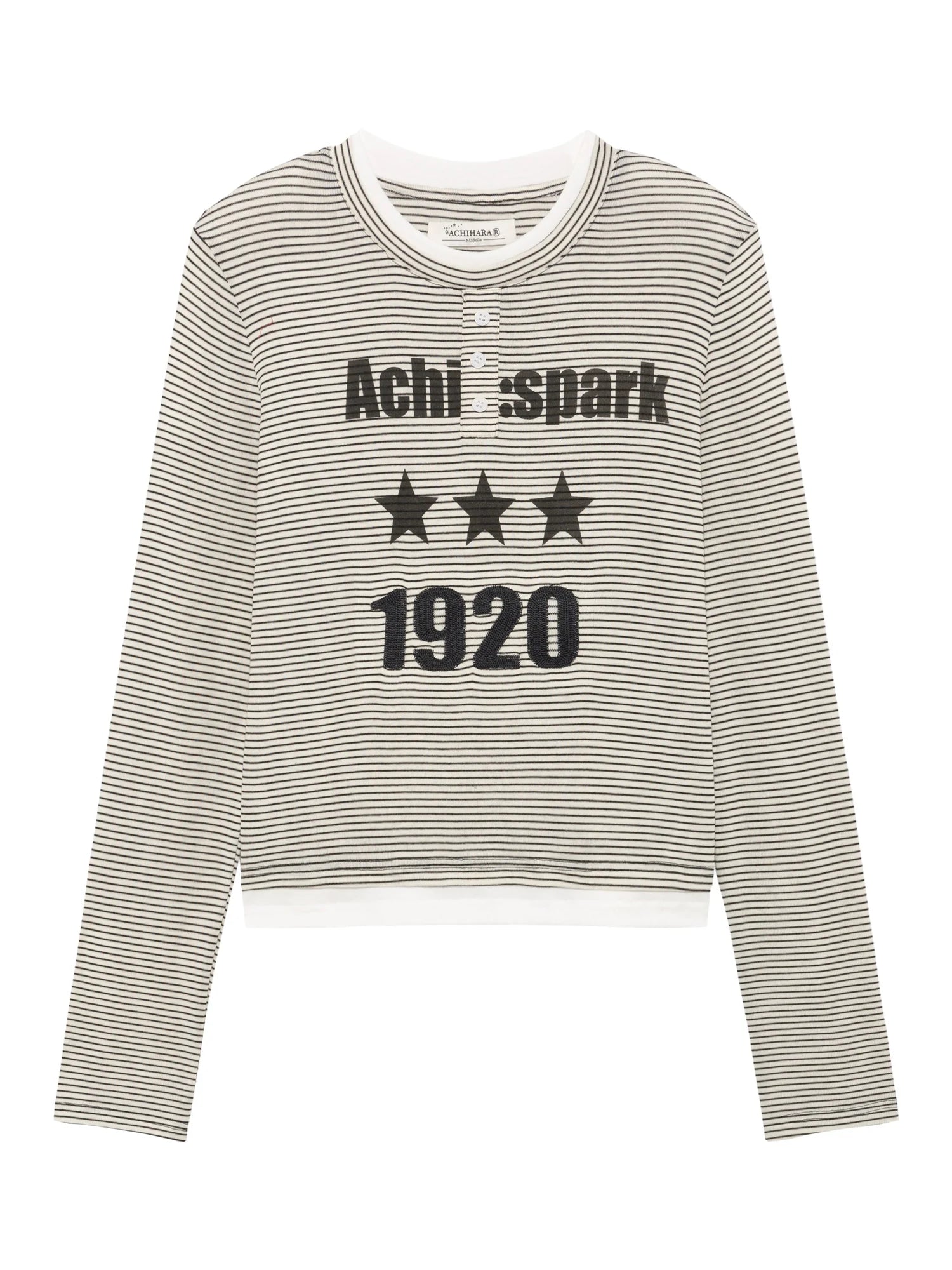 Striped Long Sleeve Layering Tee