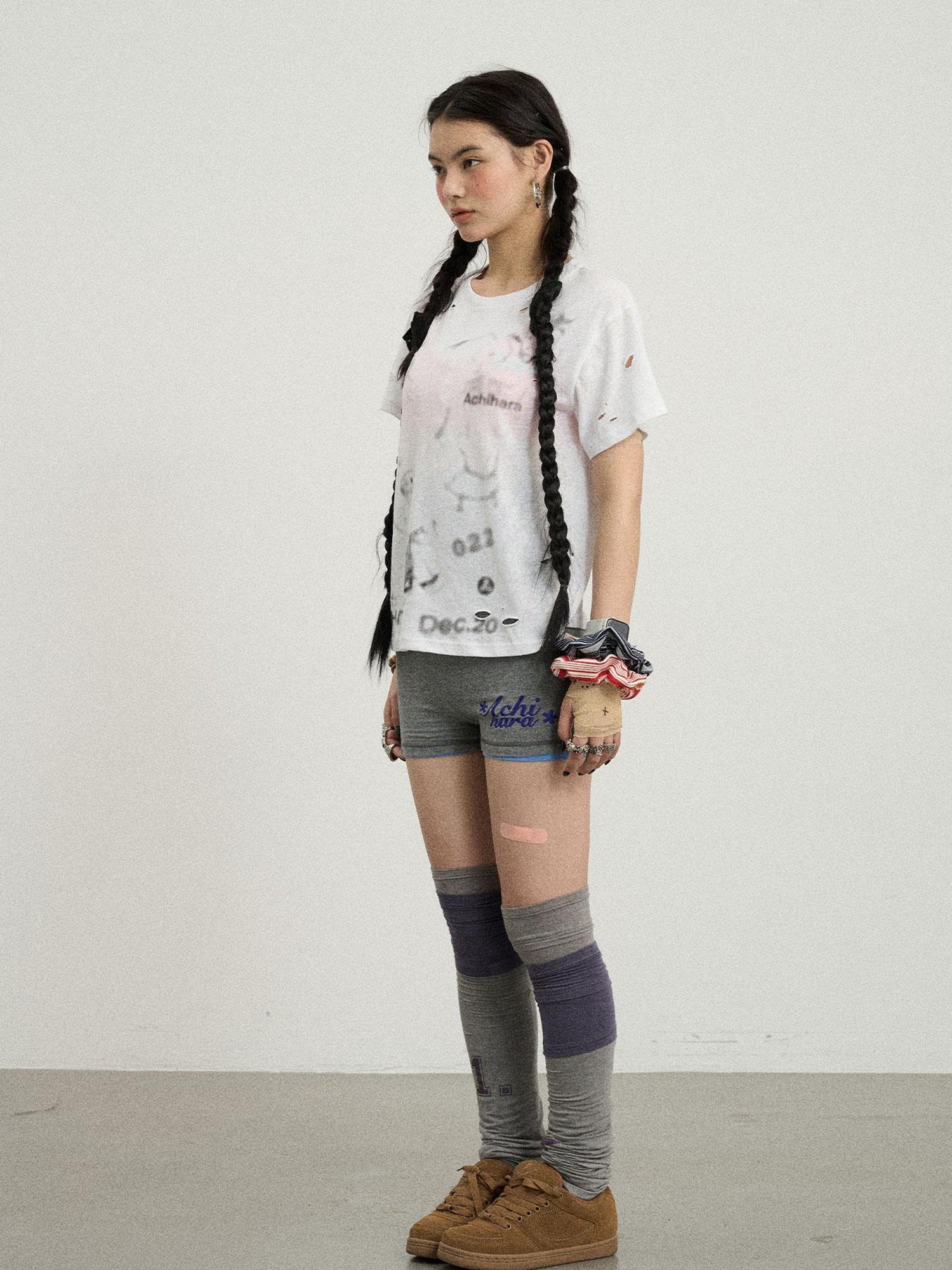 Achihara Summer Sugar Salt Graffiti Tee