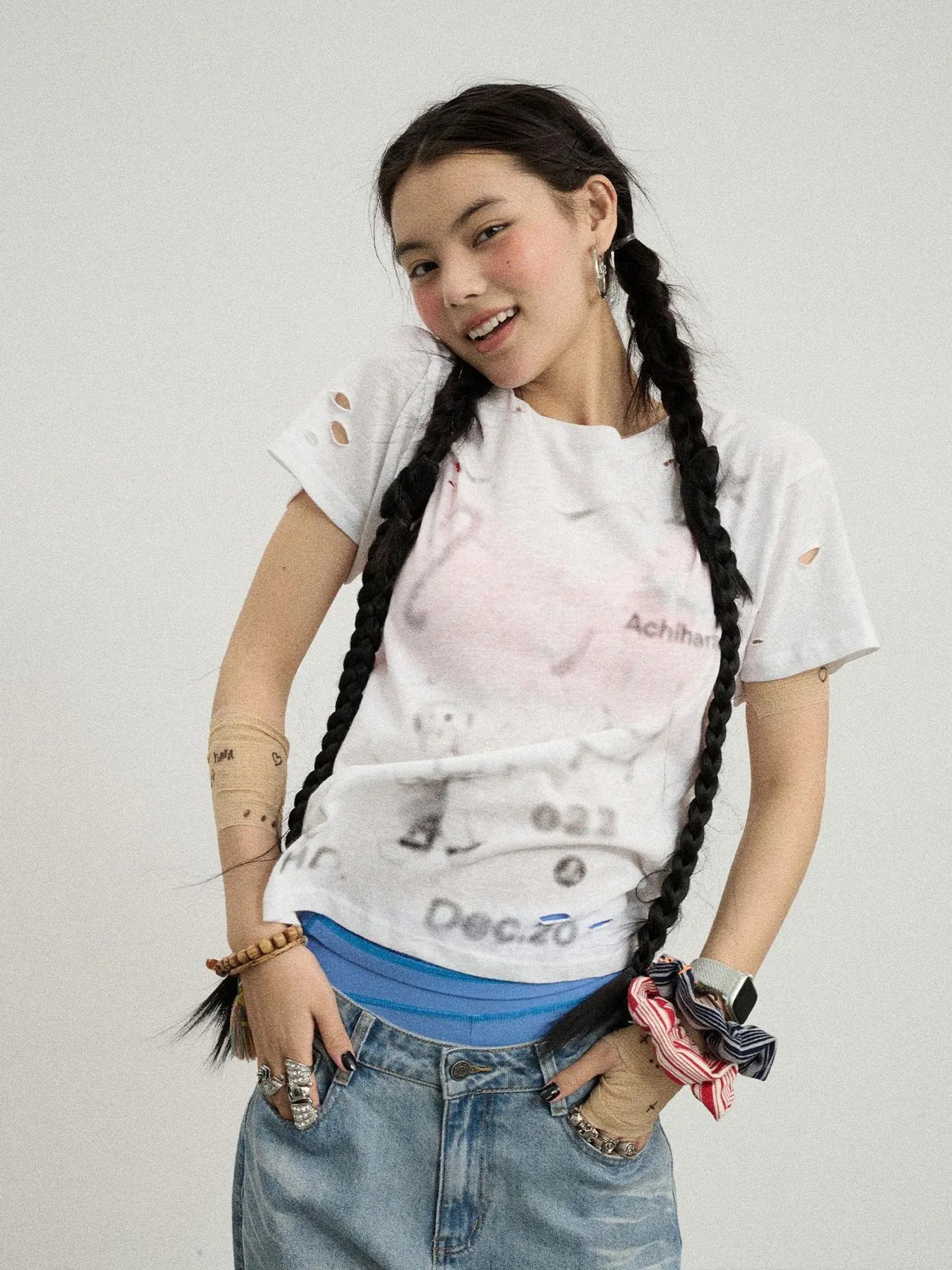 Summer Sugar Salt Graffiti Tee