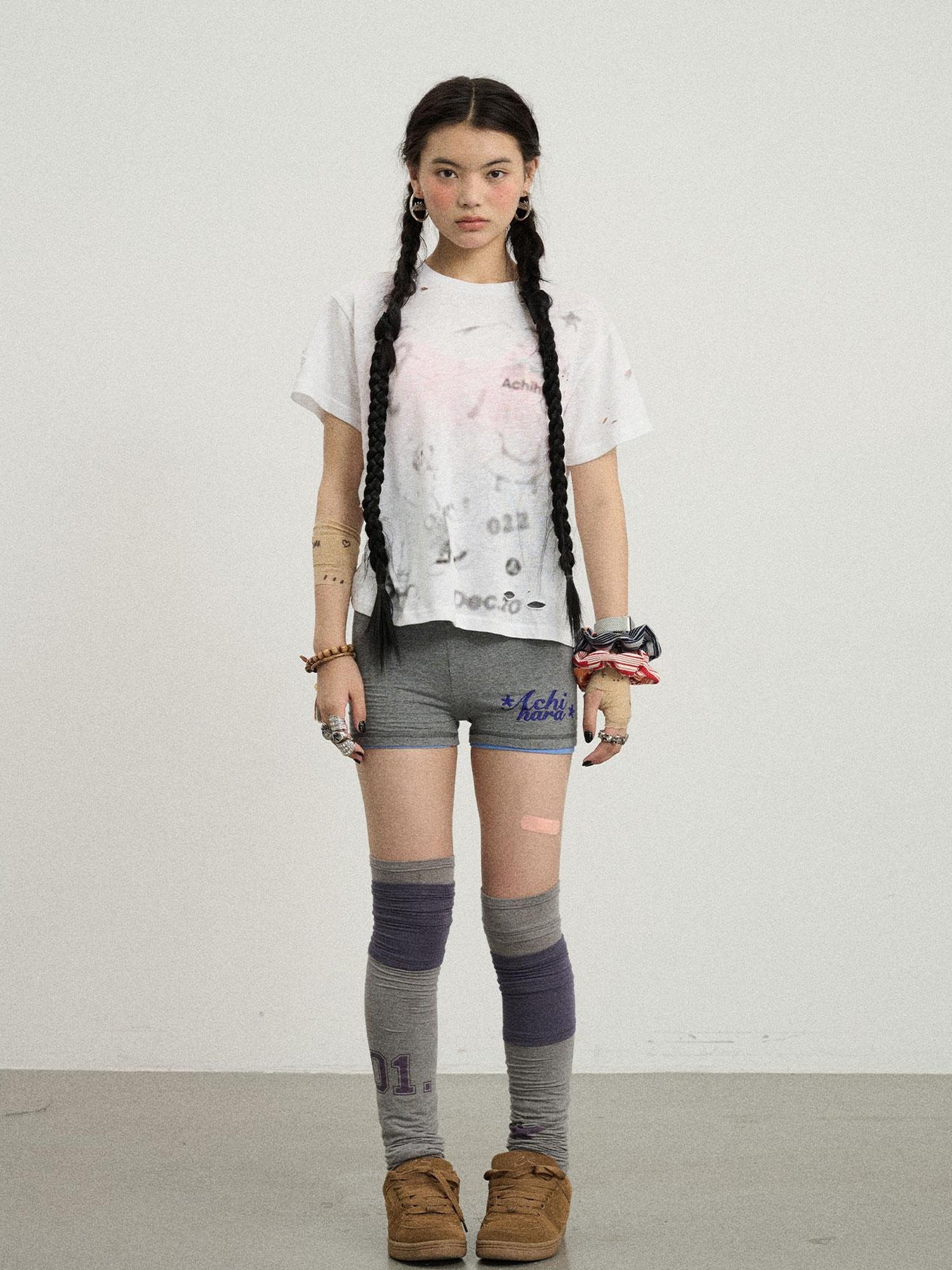 Achihara Summer Sugar Salt Graffiti Tee