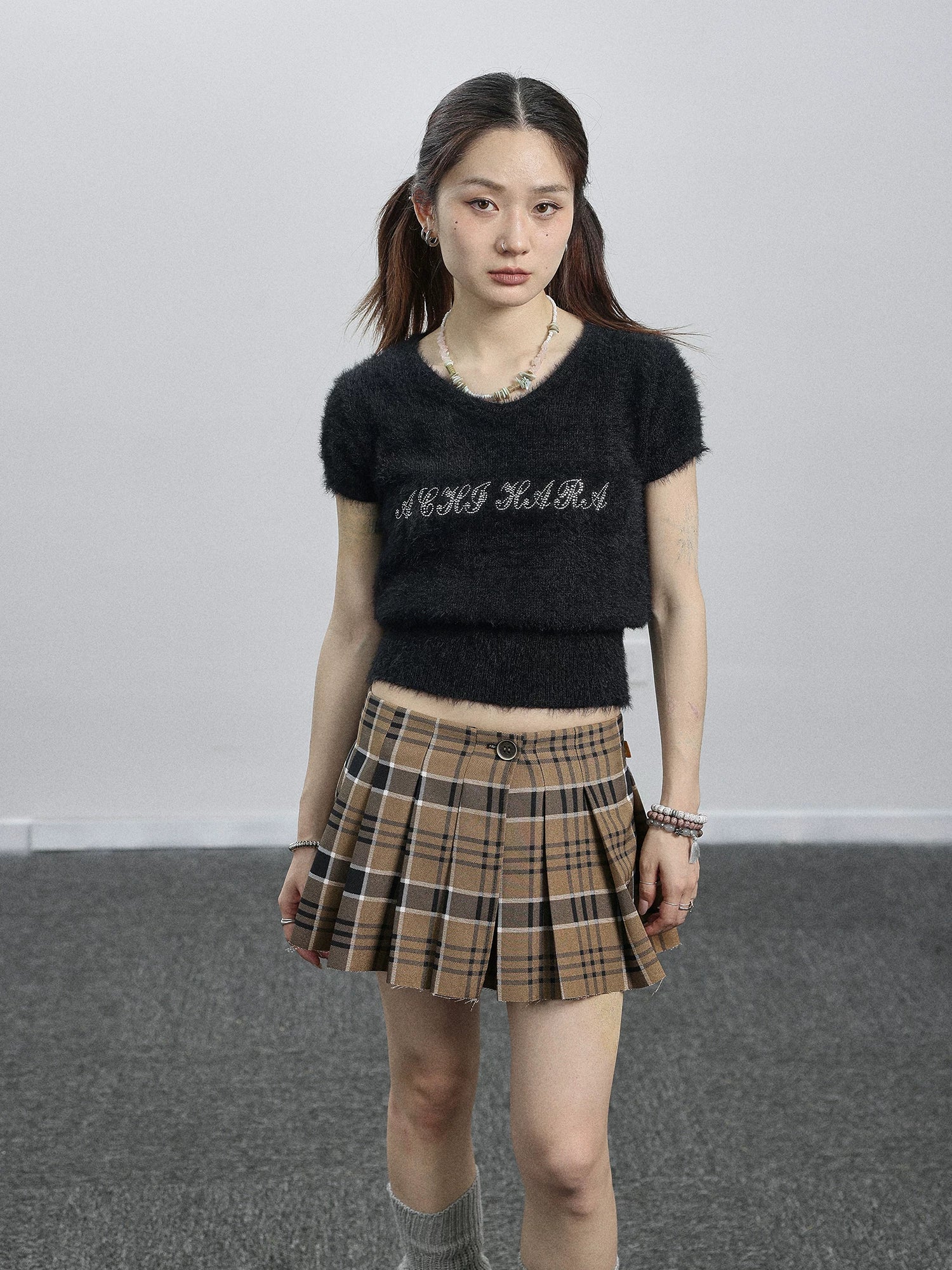 Achihara Summer Viscose Blend Tee-2